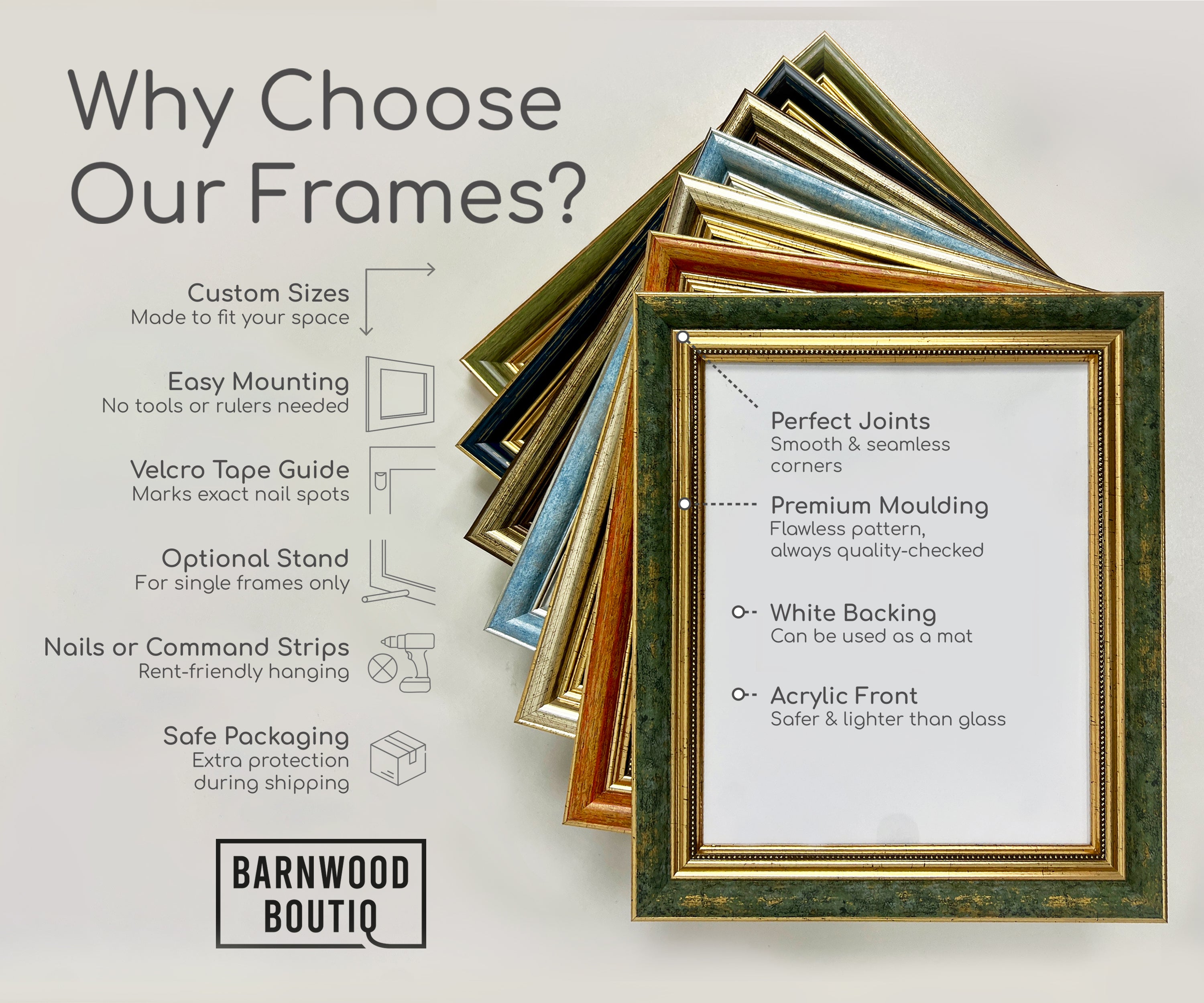 Emily Vintage Picture Frames