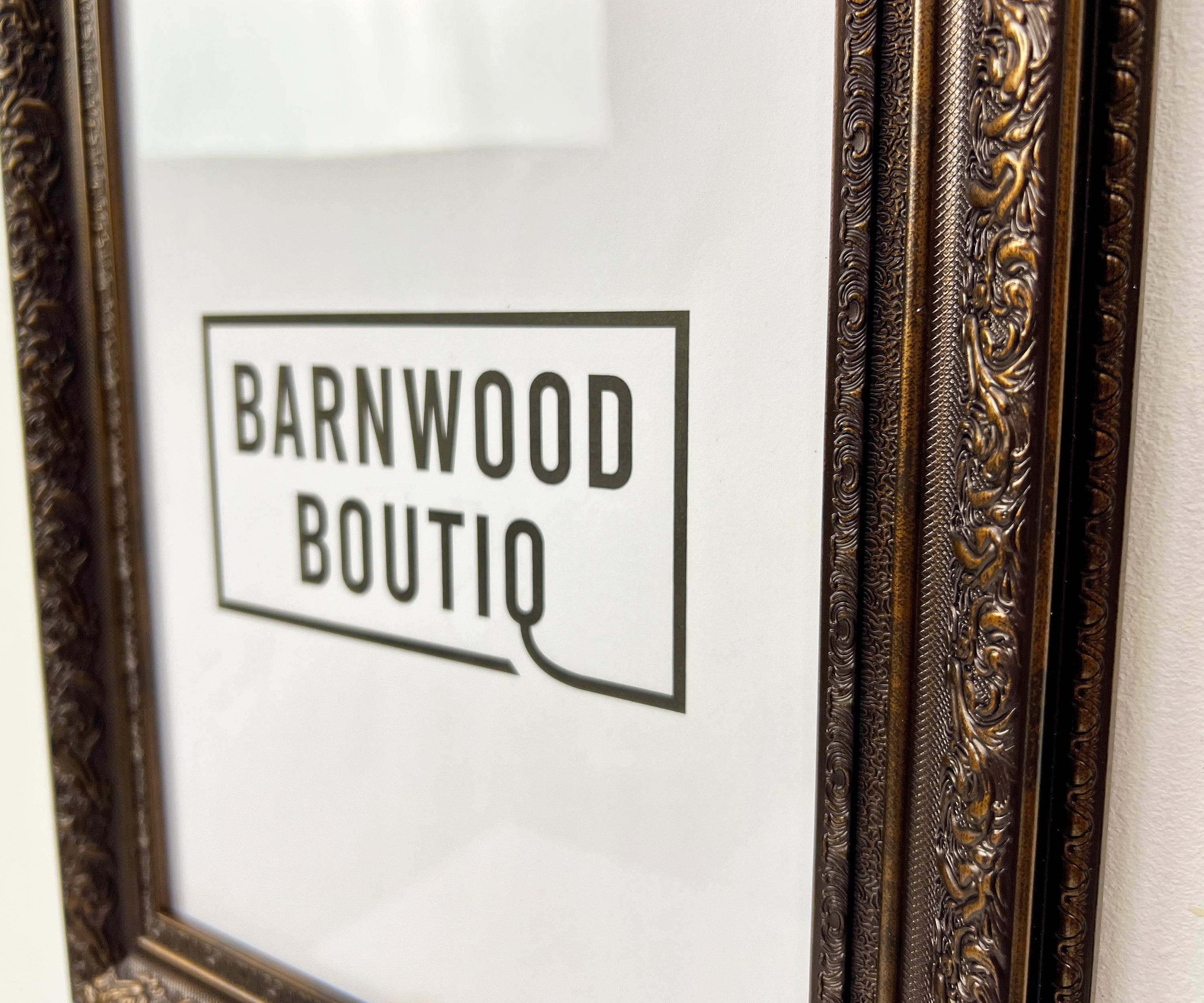 Wide Ornate Vintage Picture Frames