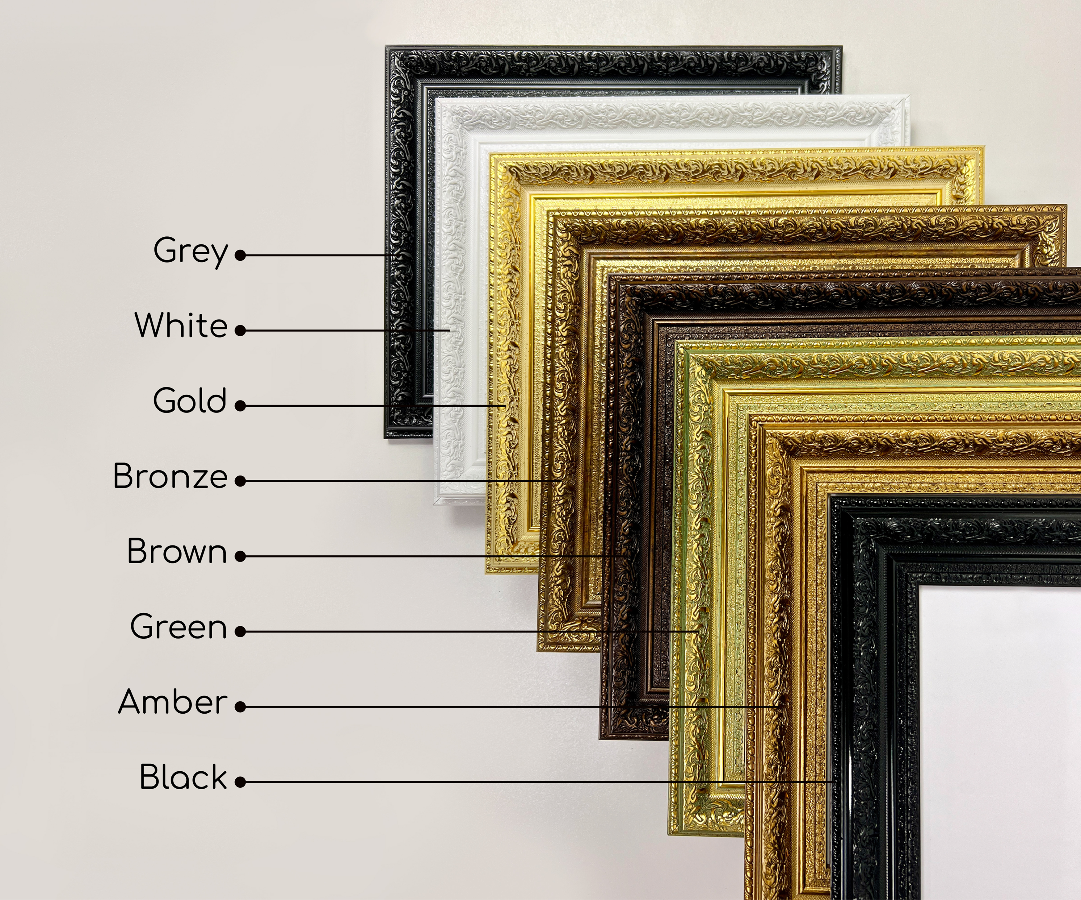 Ornate Gold Framed Mirror | Vintage Bathroom Wall Mirror, Farmhouse Decor