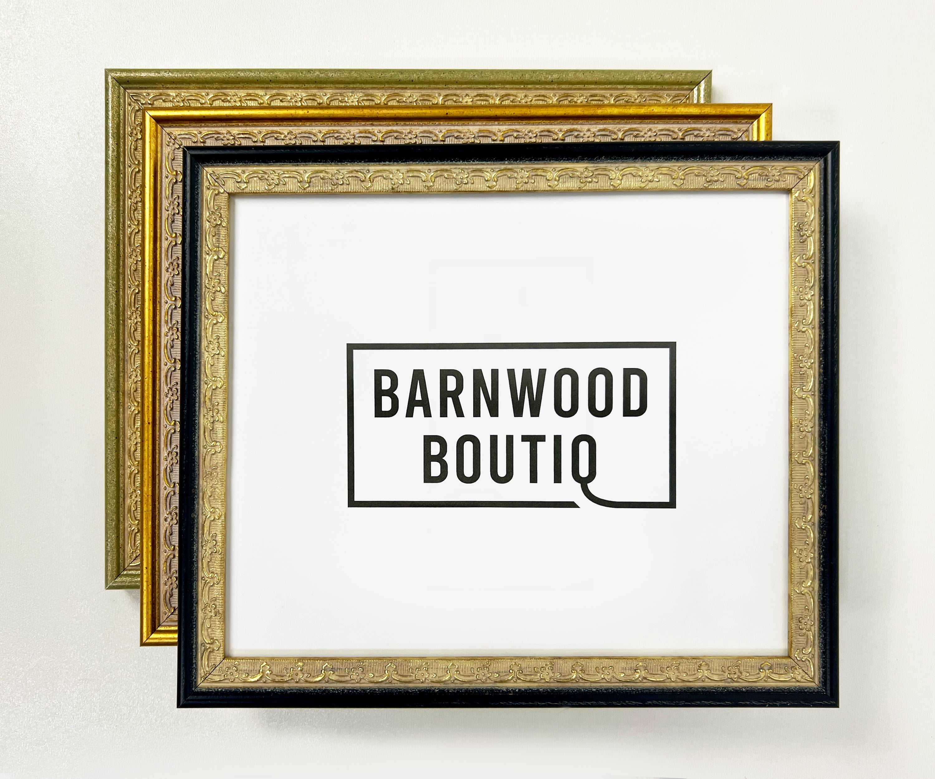 Retro Ornate Picture Frames