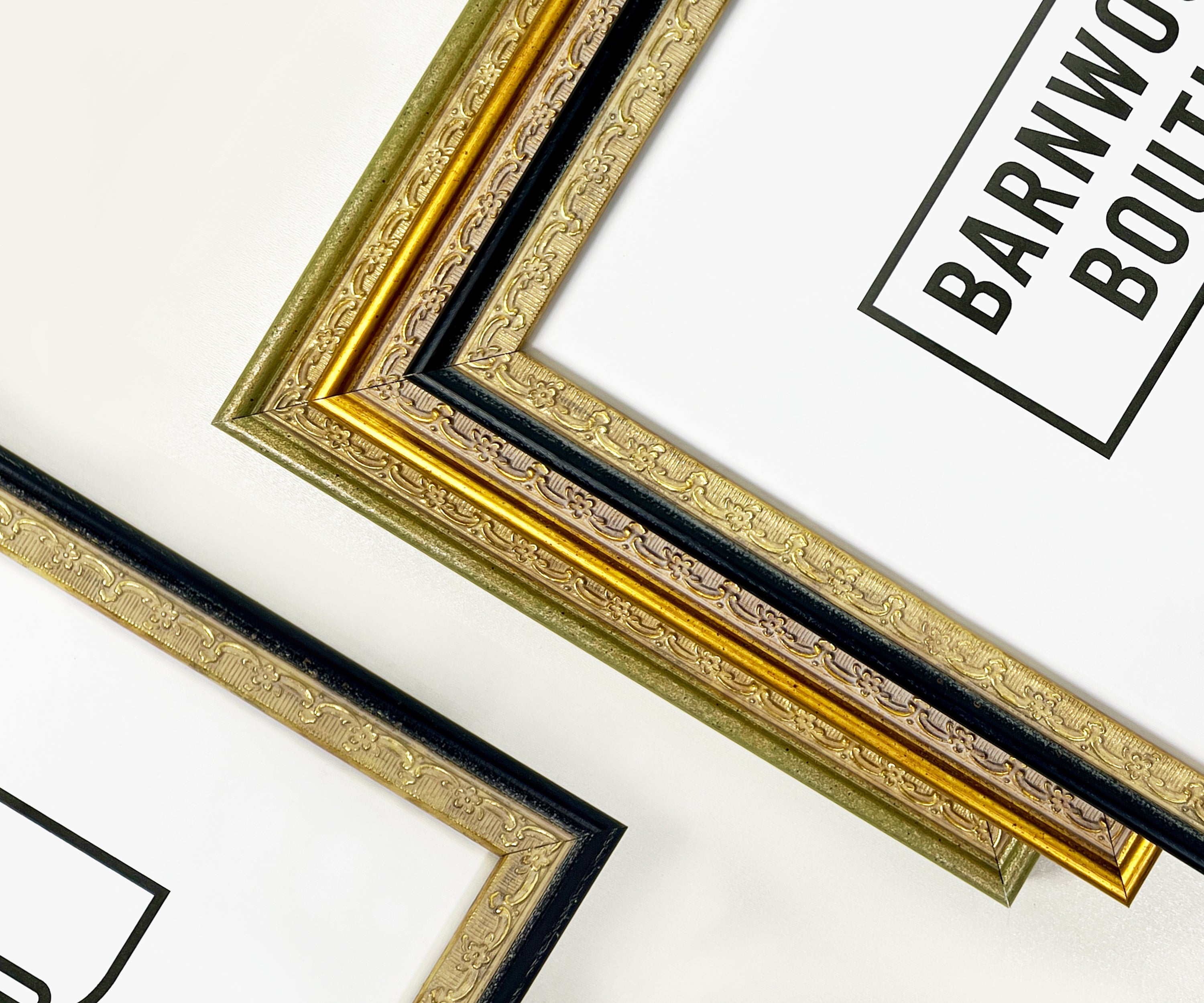 Retro Ornate Picture Frames