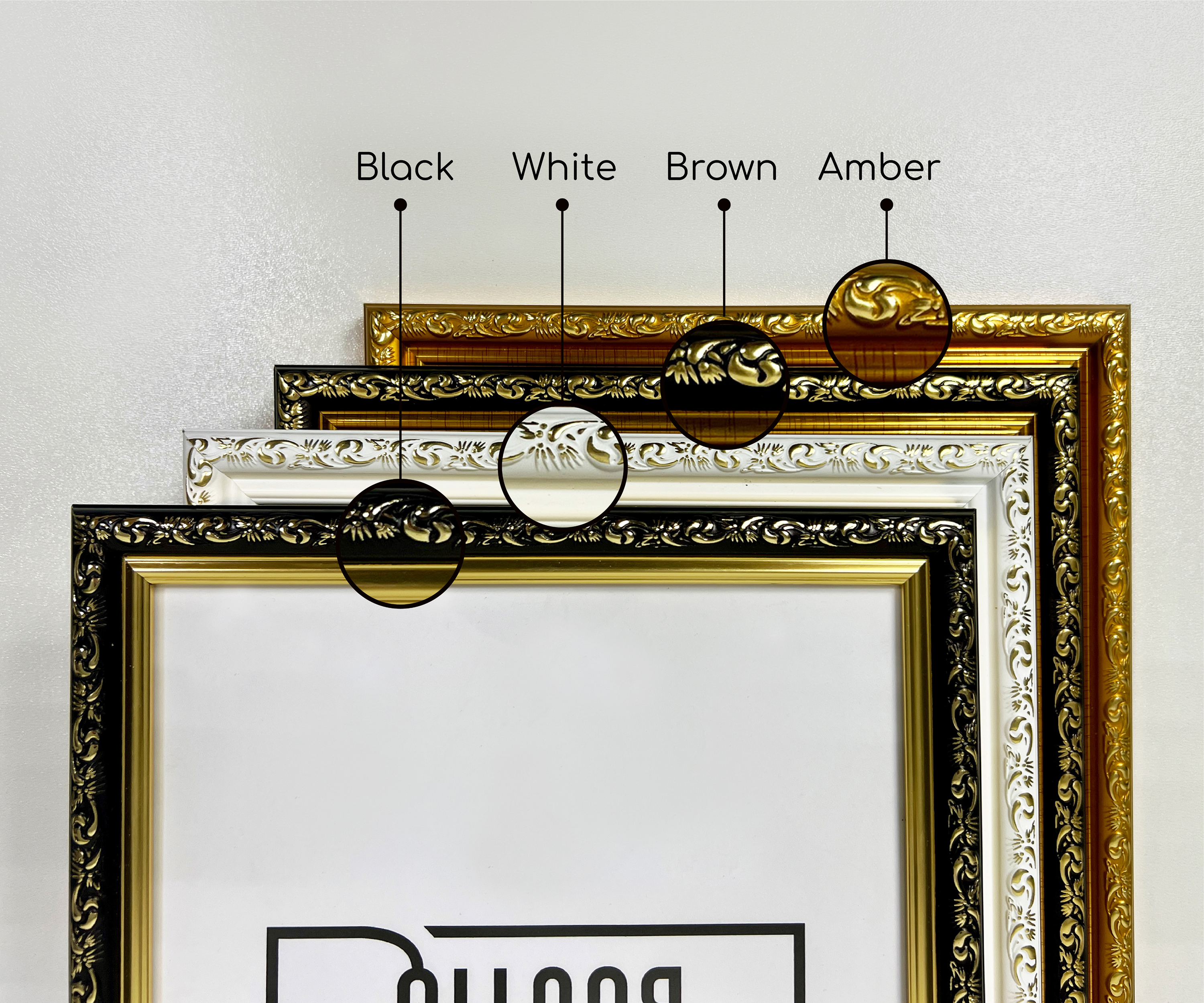Vintage Ornate Picture Frames