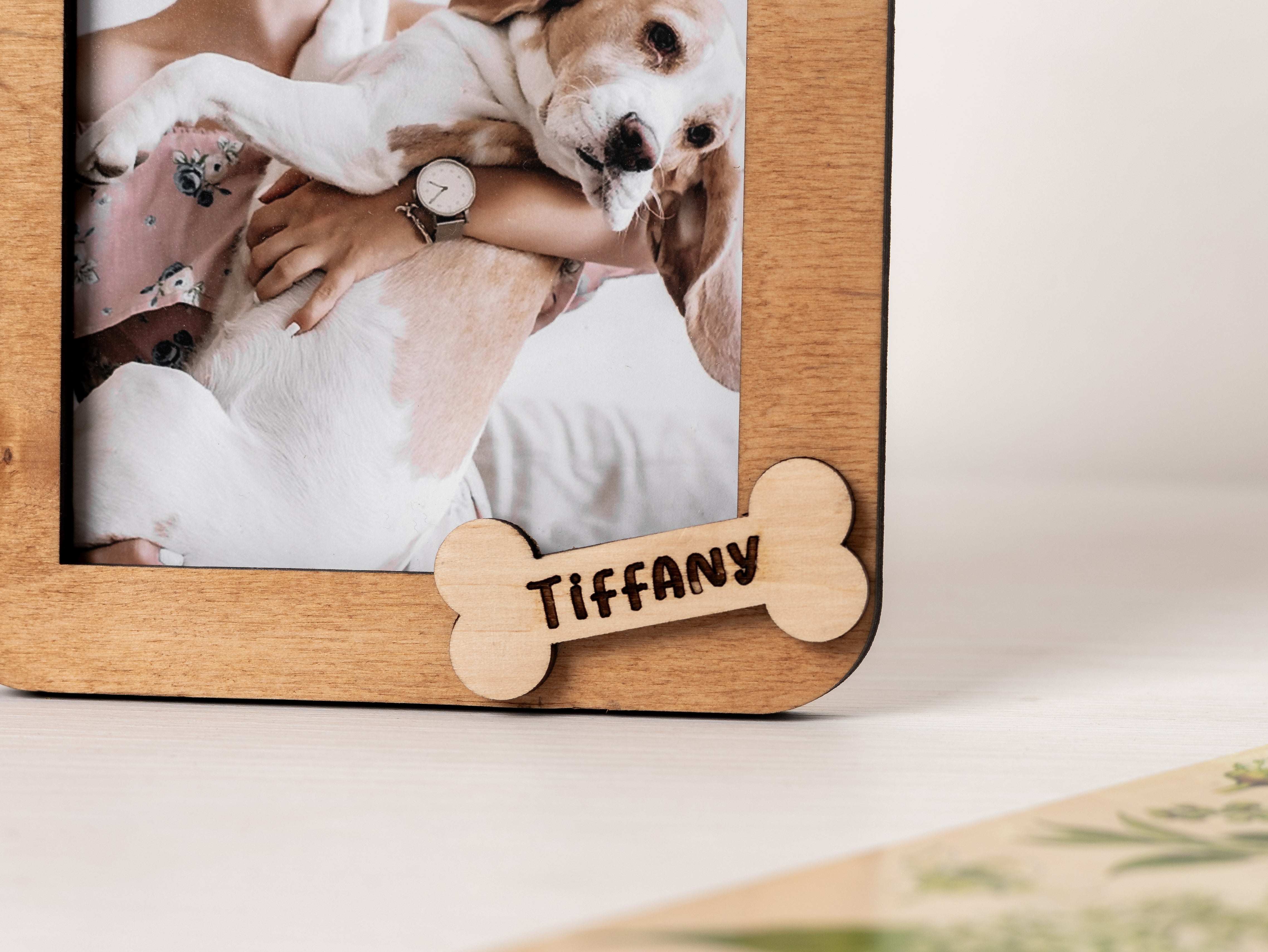 Personalisiertes Hunde-Erinnerungsgeschenk | Individueller Haustier-Fotorahmen