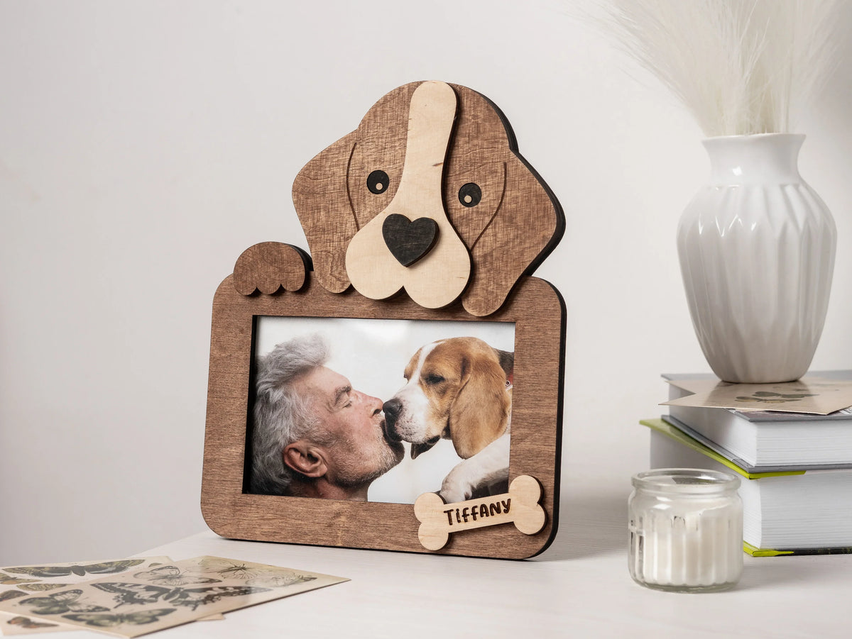 Buy Personalized Dog Memorial Photo Frames - Custom Pet Gift