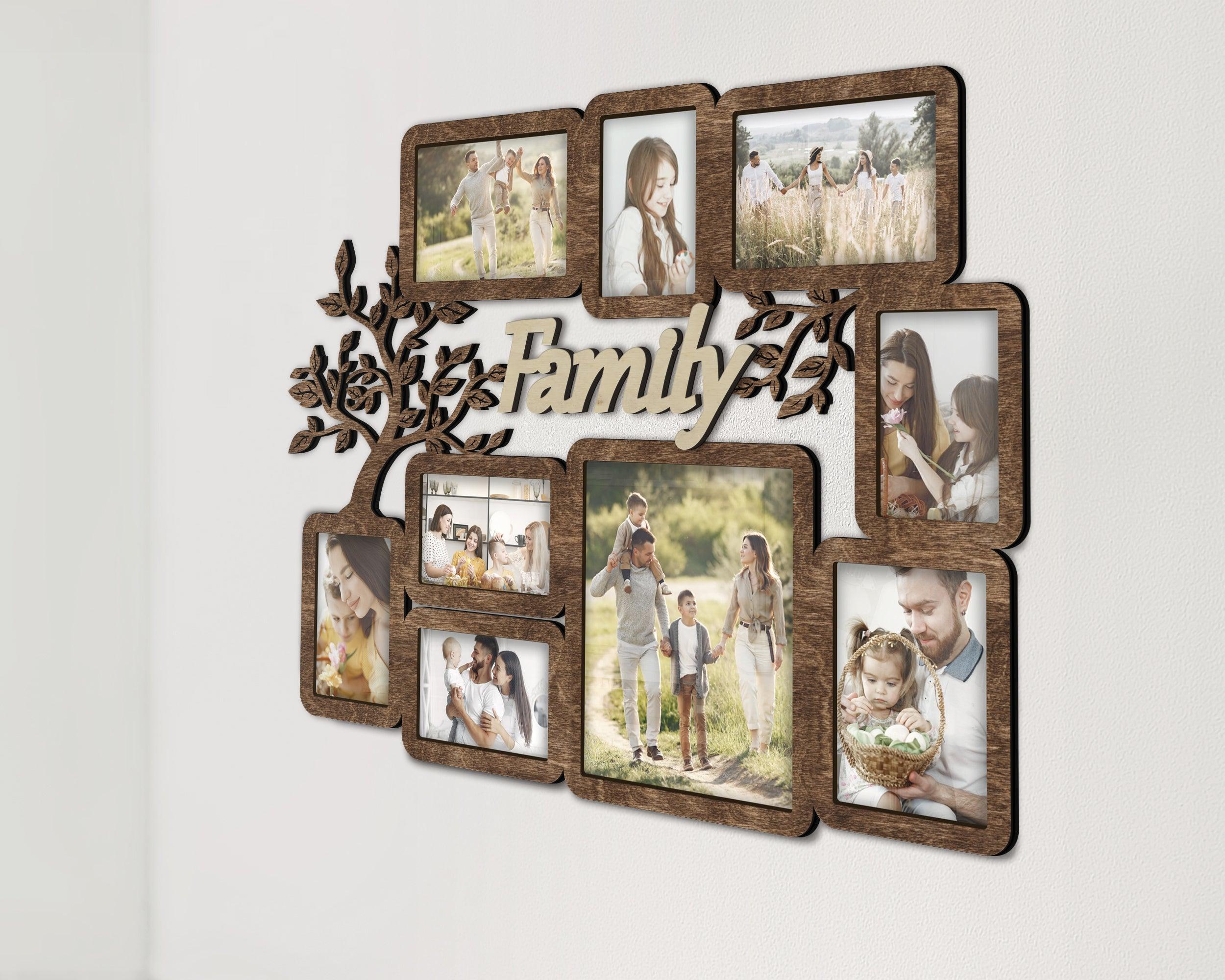 Family Picture Frames | Photo Collage Frame | Multi Photo Frames - The Frame Depot