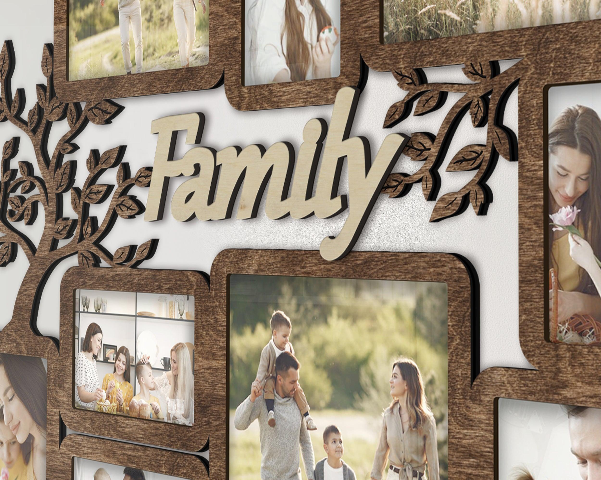 Family Picture Frames | Photo Collage Frame | Multi Photo Frames - The Frame Depot