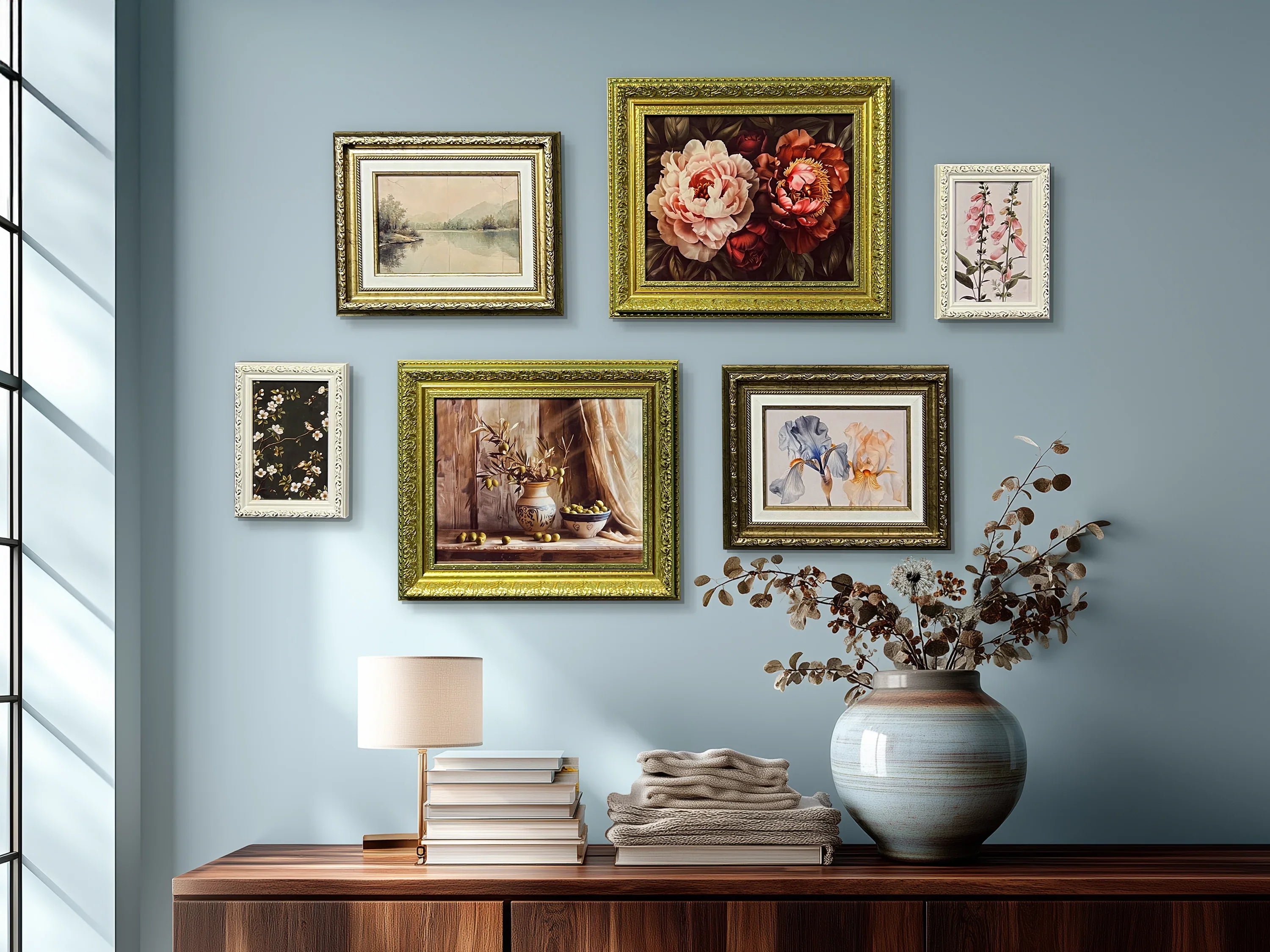 Gilded Vintage Small Set - Gallery Wall Frames