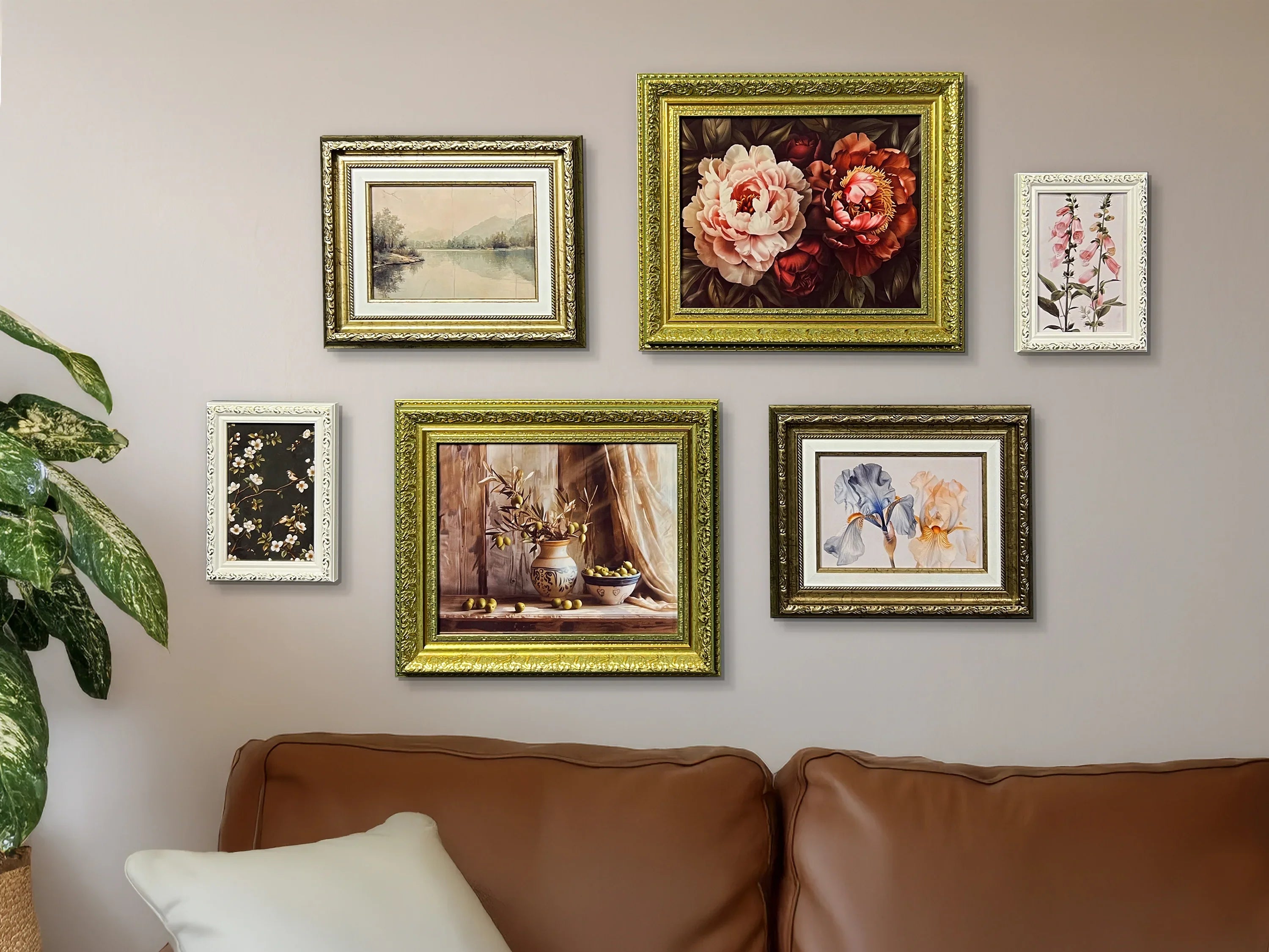 Gilded Vintage Small Set - Gallery Wall Frames