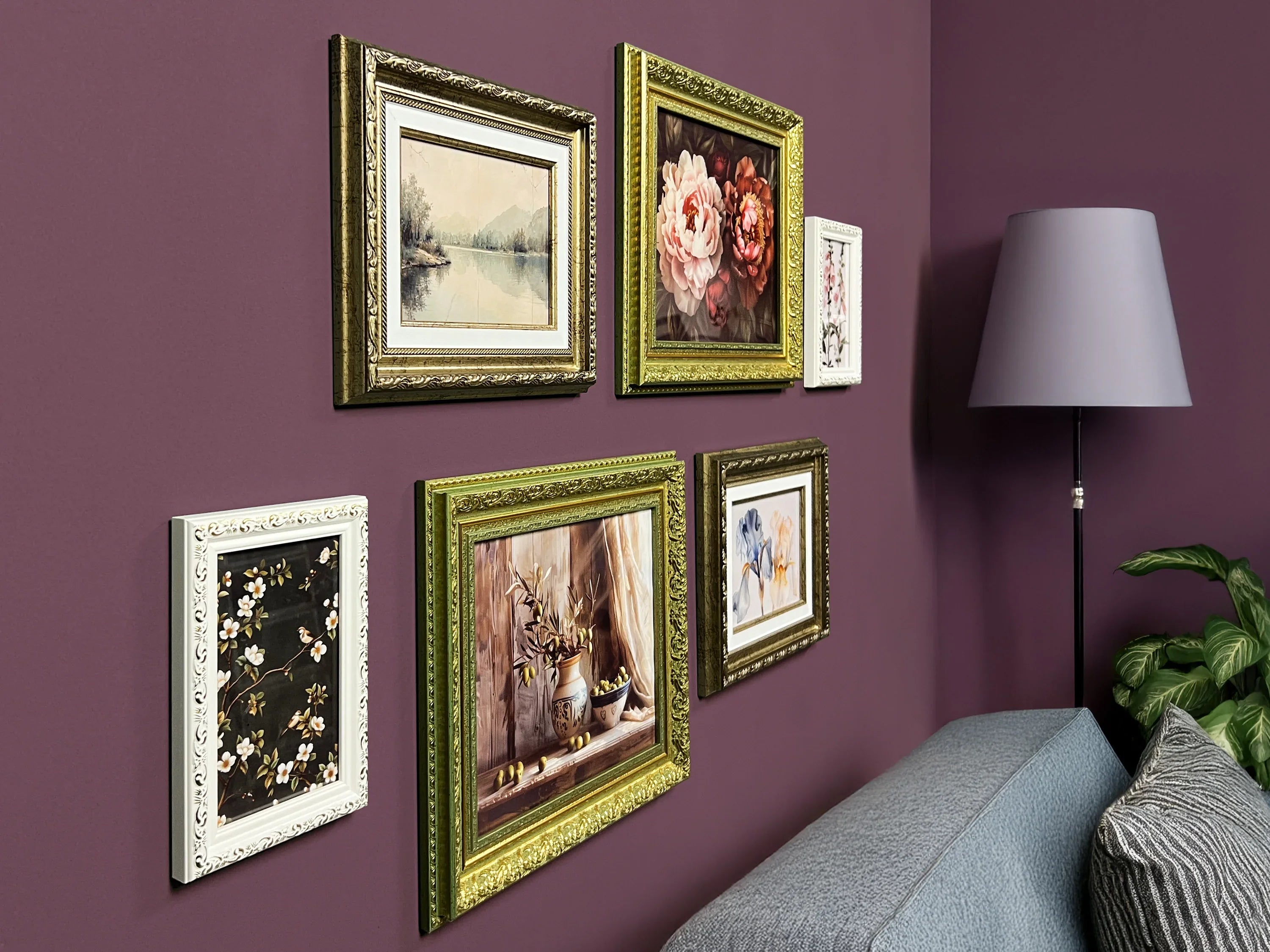 Gilded Vintage Small Set - Gallery Wall Frames