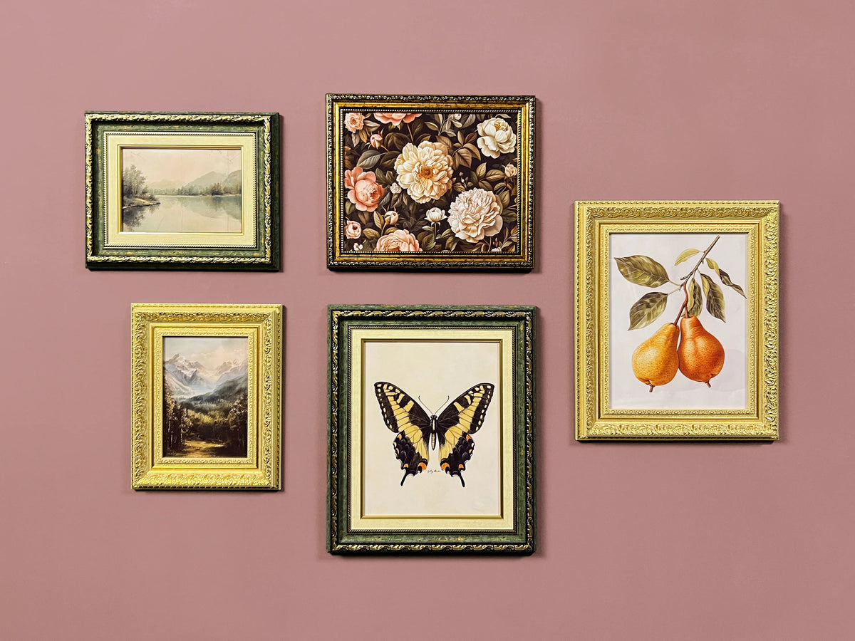 Ivorywood Ornate Gallery Wall Frames Set – The Frame Depot