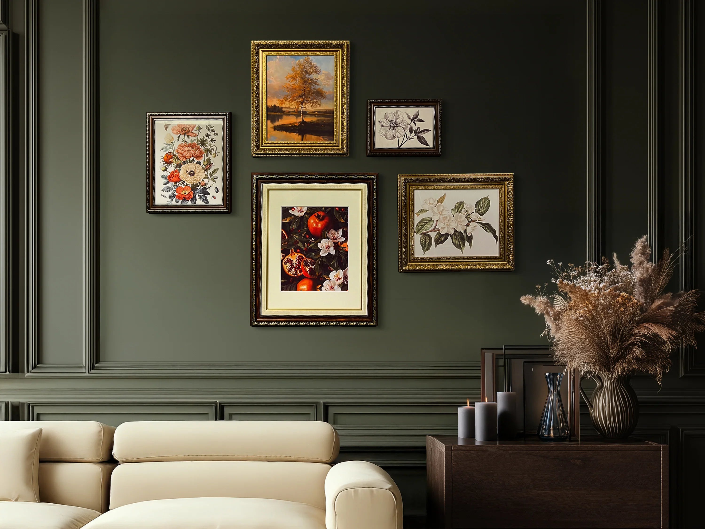 Majesty Vintage Small Set - Gallery Wall Frames