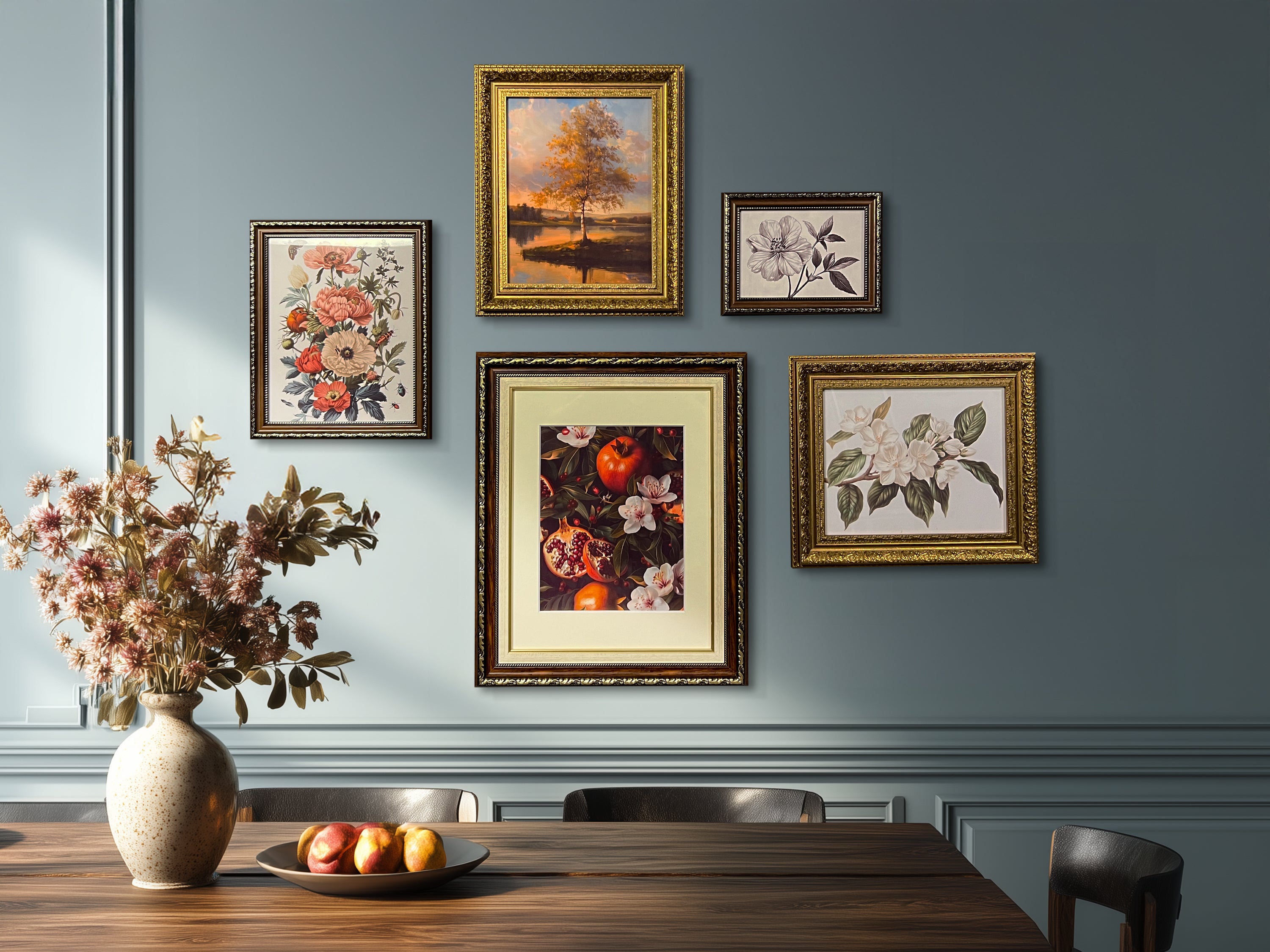 Majesty Vintage Small Set - Gallery Wall Frames