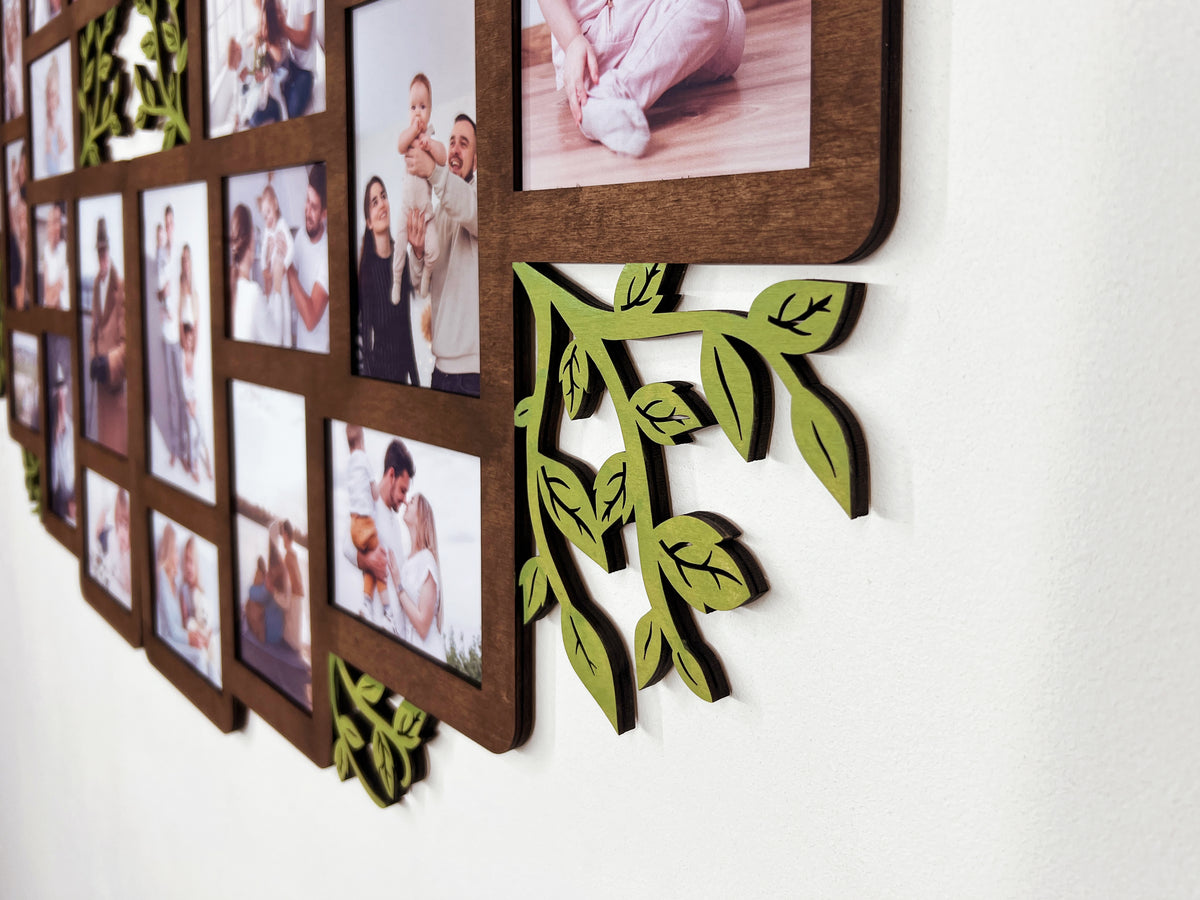Botanical Gallery Wall Frames for Family Photos