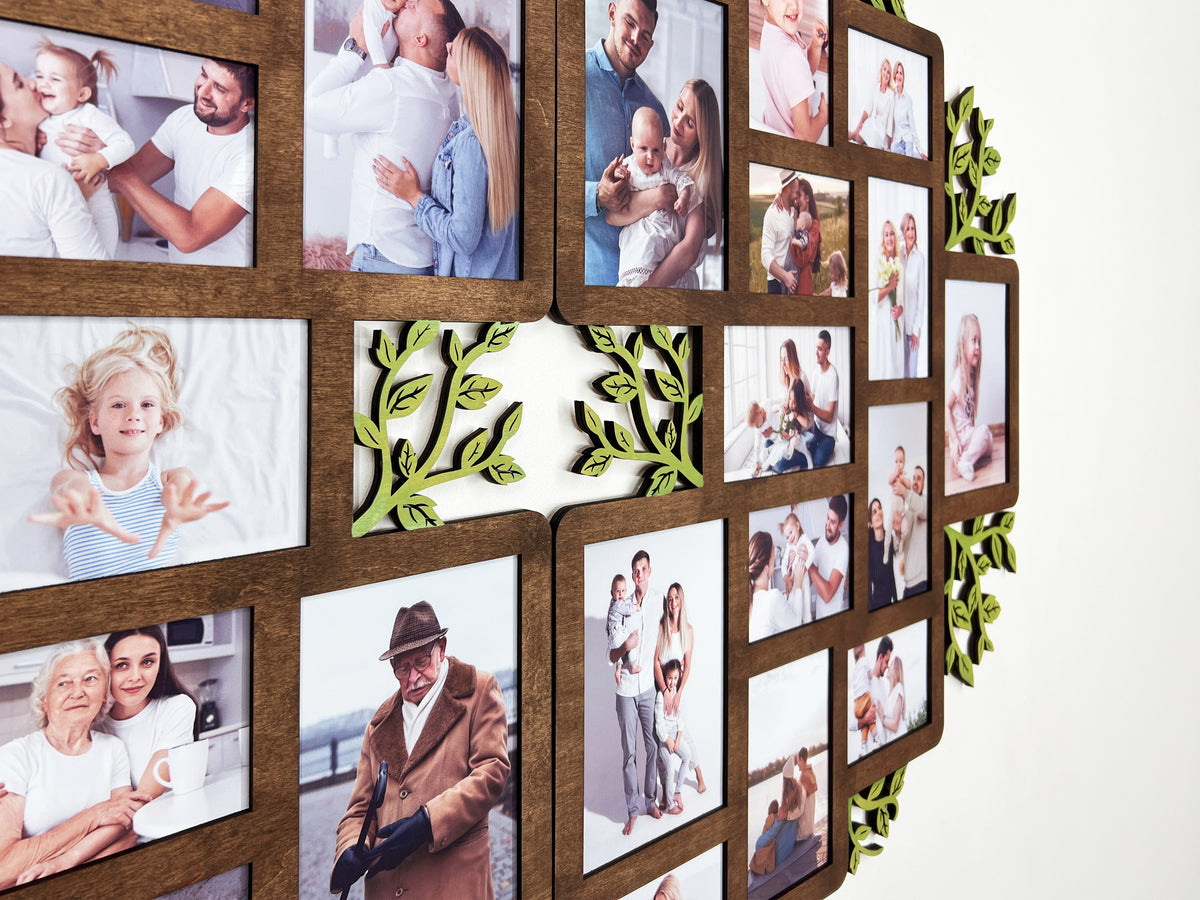 Botanical Gallery Wall Frames for Family Photos