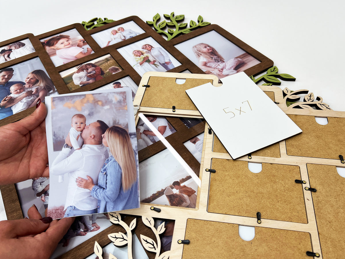 Botanical Gallery Wall Frames for Family Photos