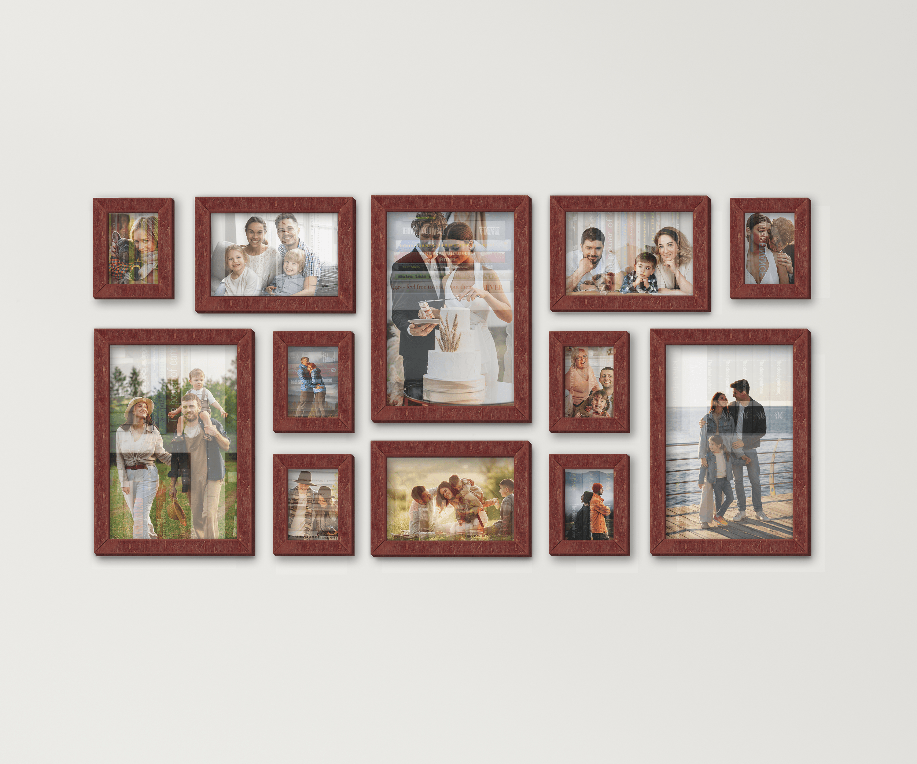 Custom Photo Frame Collage | Picture frame set | Gallery wall - The Frame Depot