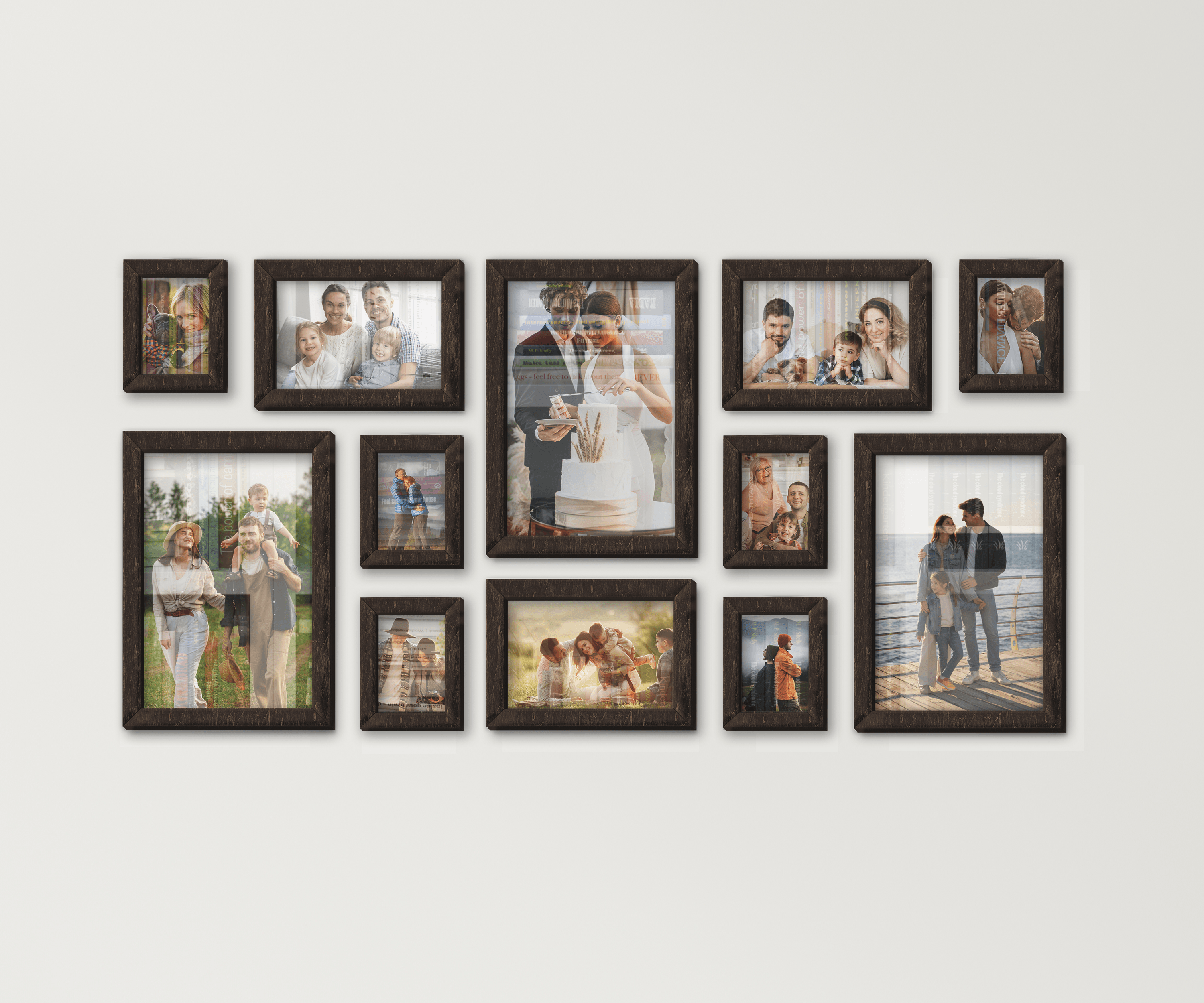 Custom Photo Frame Collage | Picture frame set | Gallery wall - The Frame Depot