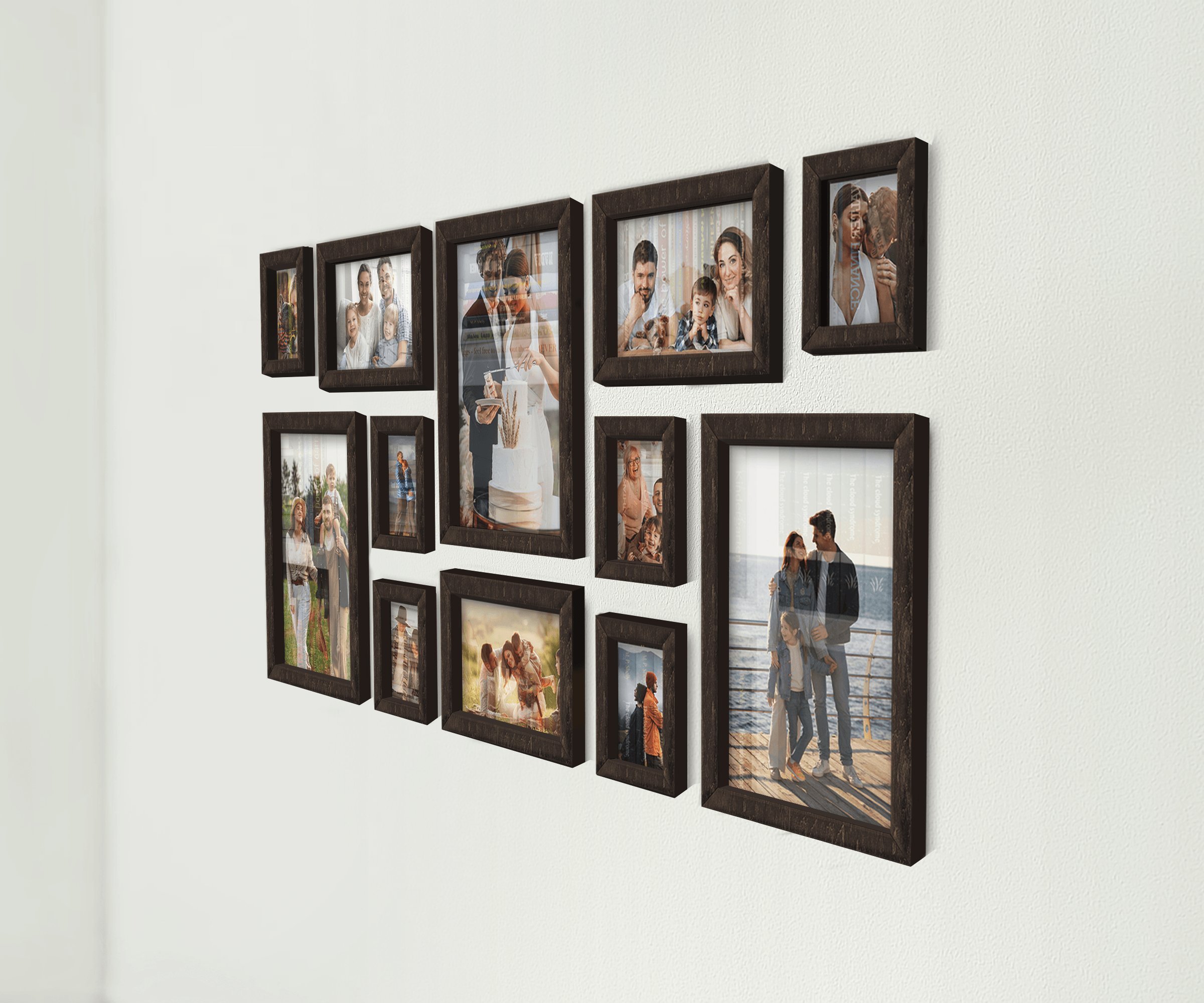 Custom Photo Frame Collage | Picture frame set | Gallery wall - The Frame Depot