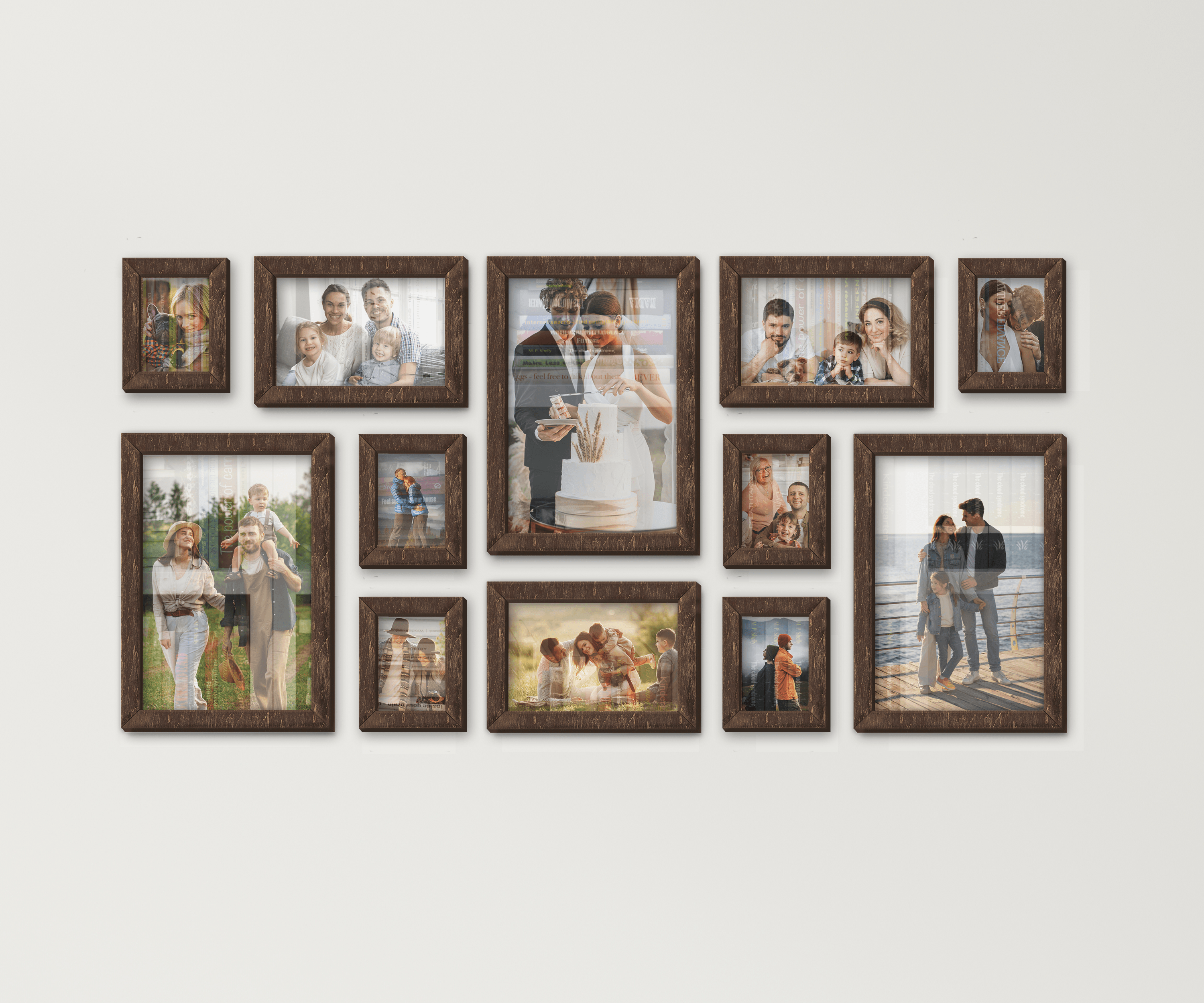 Custom Photo Frame Collage | Picture frame set | Gallery wall - The Frame Depot