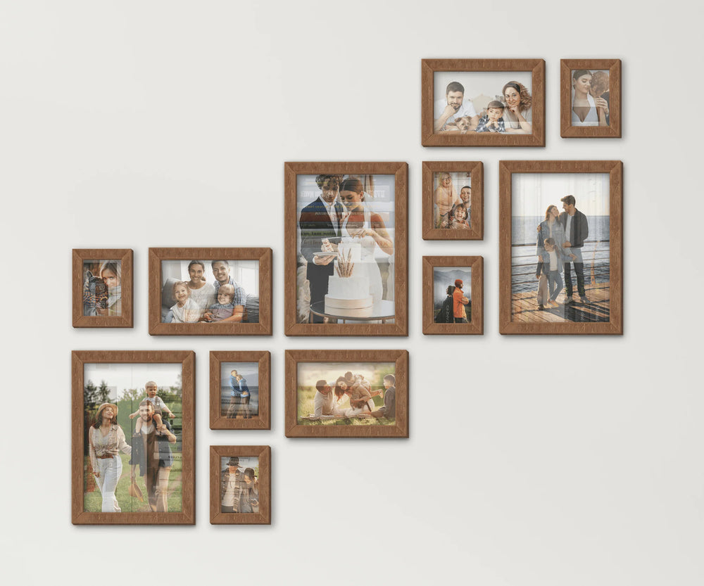 Photo Frame Set for Staircase - Custom Gallery Wall