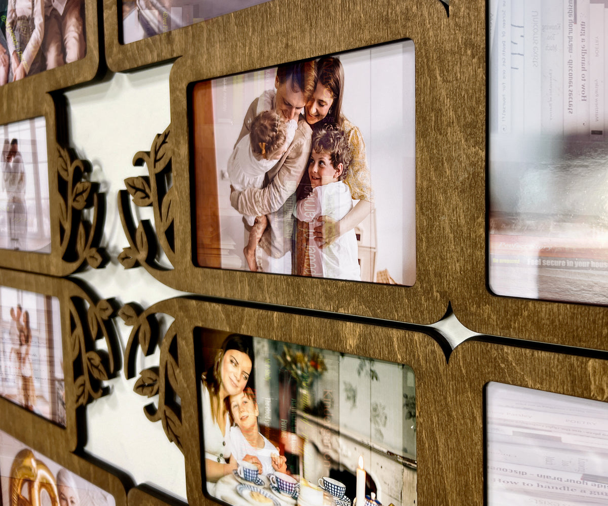 Large Photo Collage for Family Memories and Wall Decor