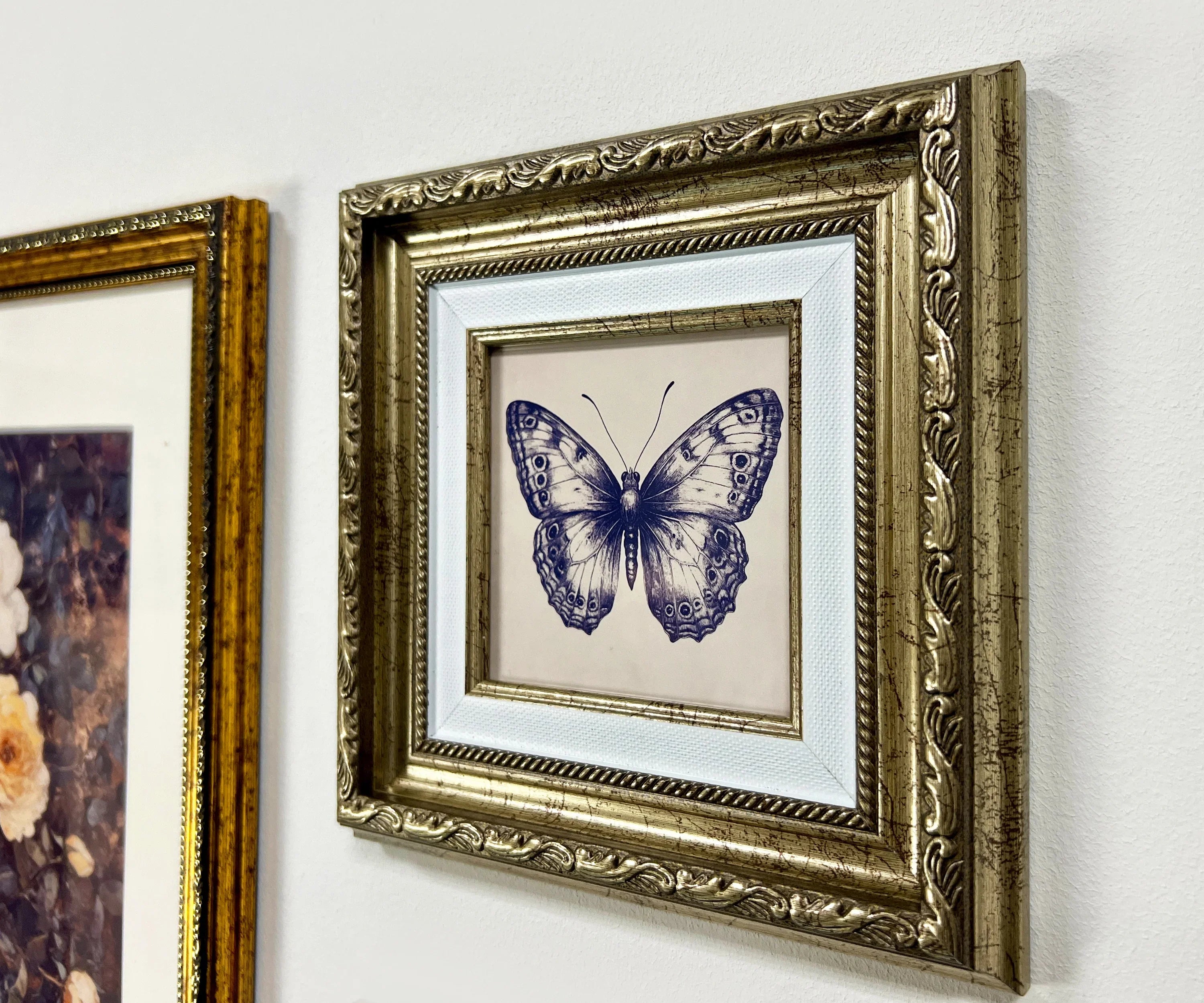 Brown & Gold Frames for Ornate Gallery Wall Frames Set