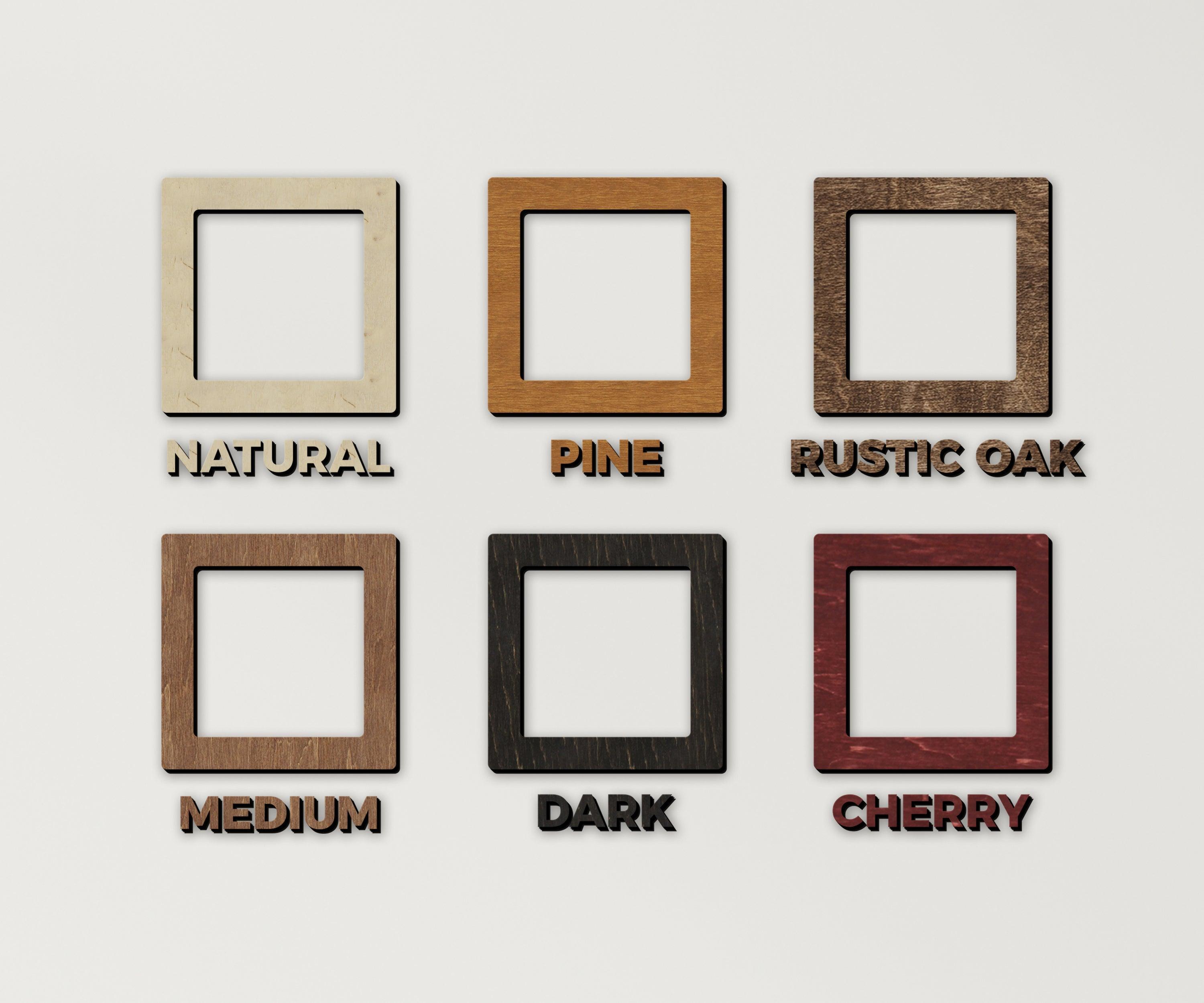 Picture frame for Wooden Kids growth Ruler | 4x4 Photo frames for Children's height chart - The Frame Depot