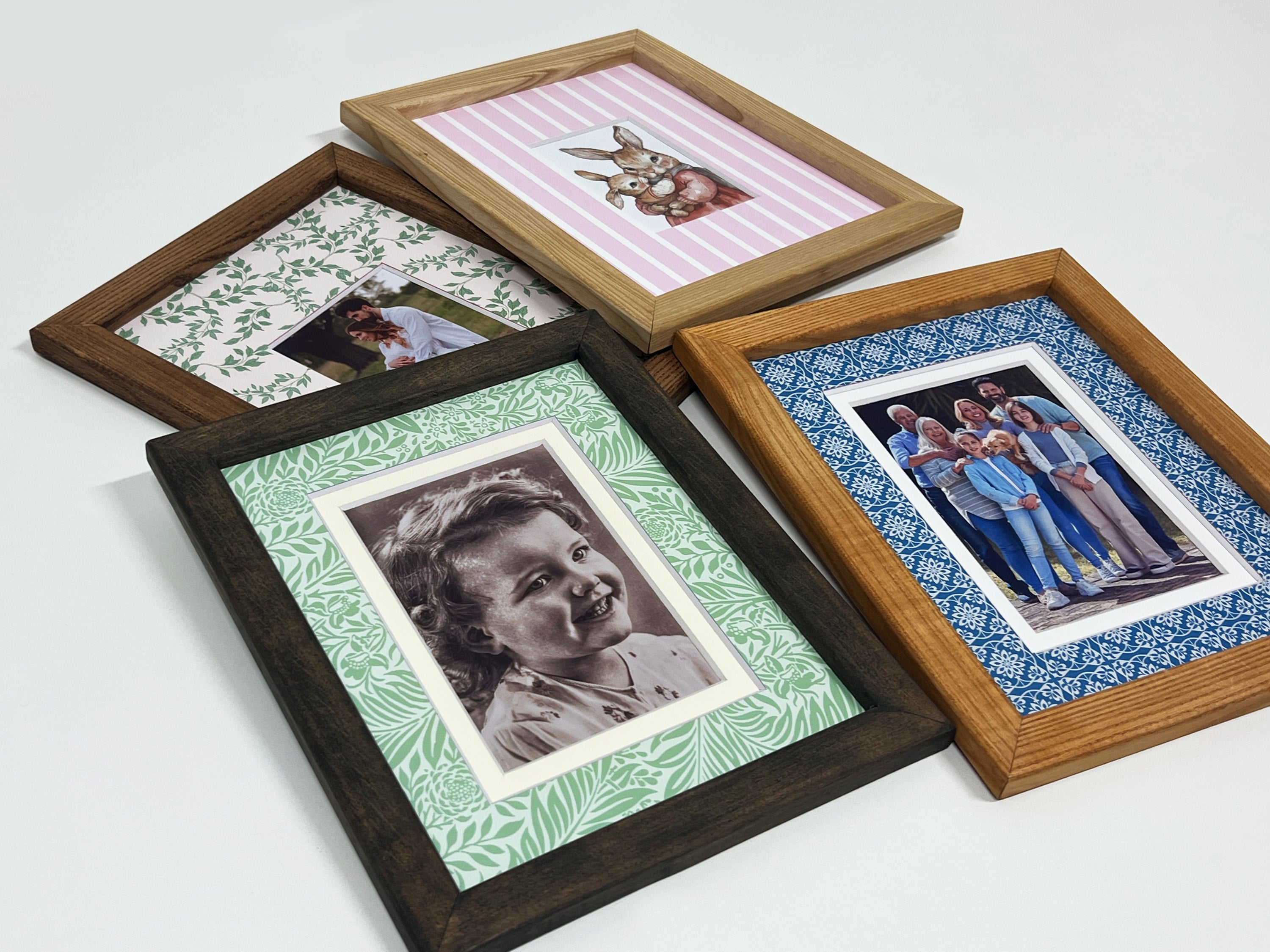 Vintage Photo Frame Mat Board – Custom Sizing, Single or Double Matting