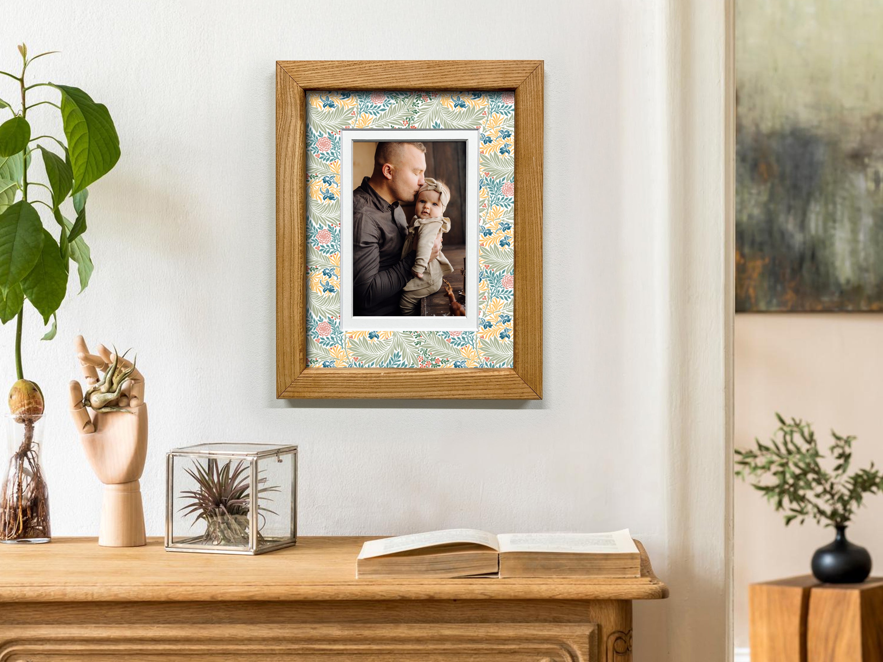 Vintage Photo Frame Mat Board – Custom Sizing, Single or Double Matting