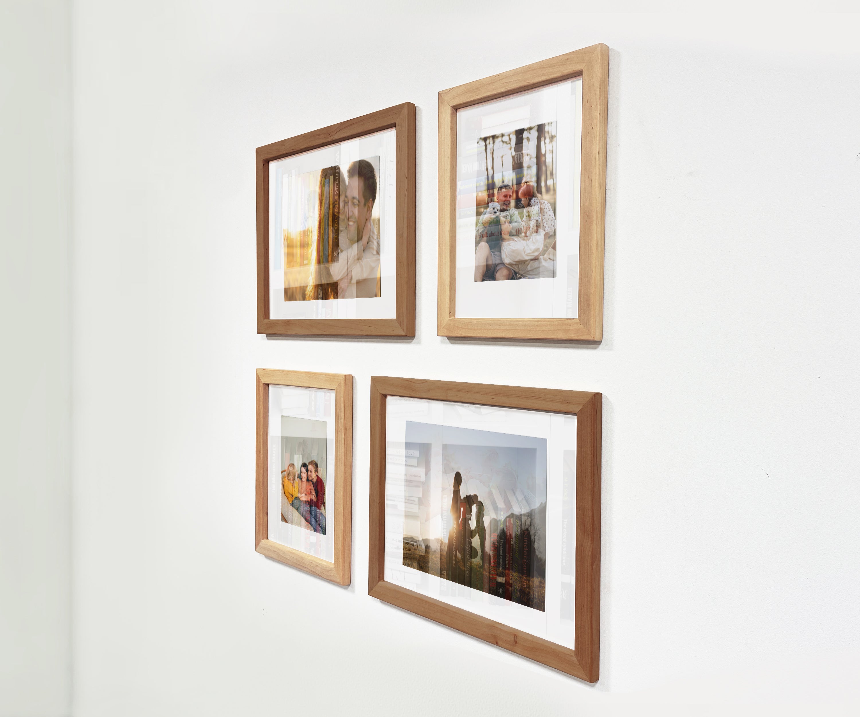 Picture frame set constructor | Rustic wall gallery frames