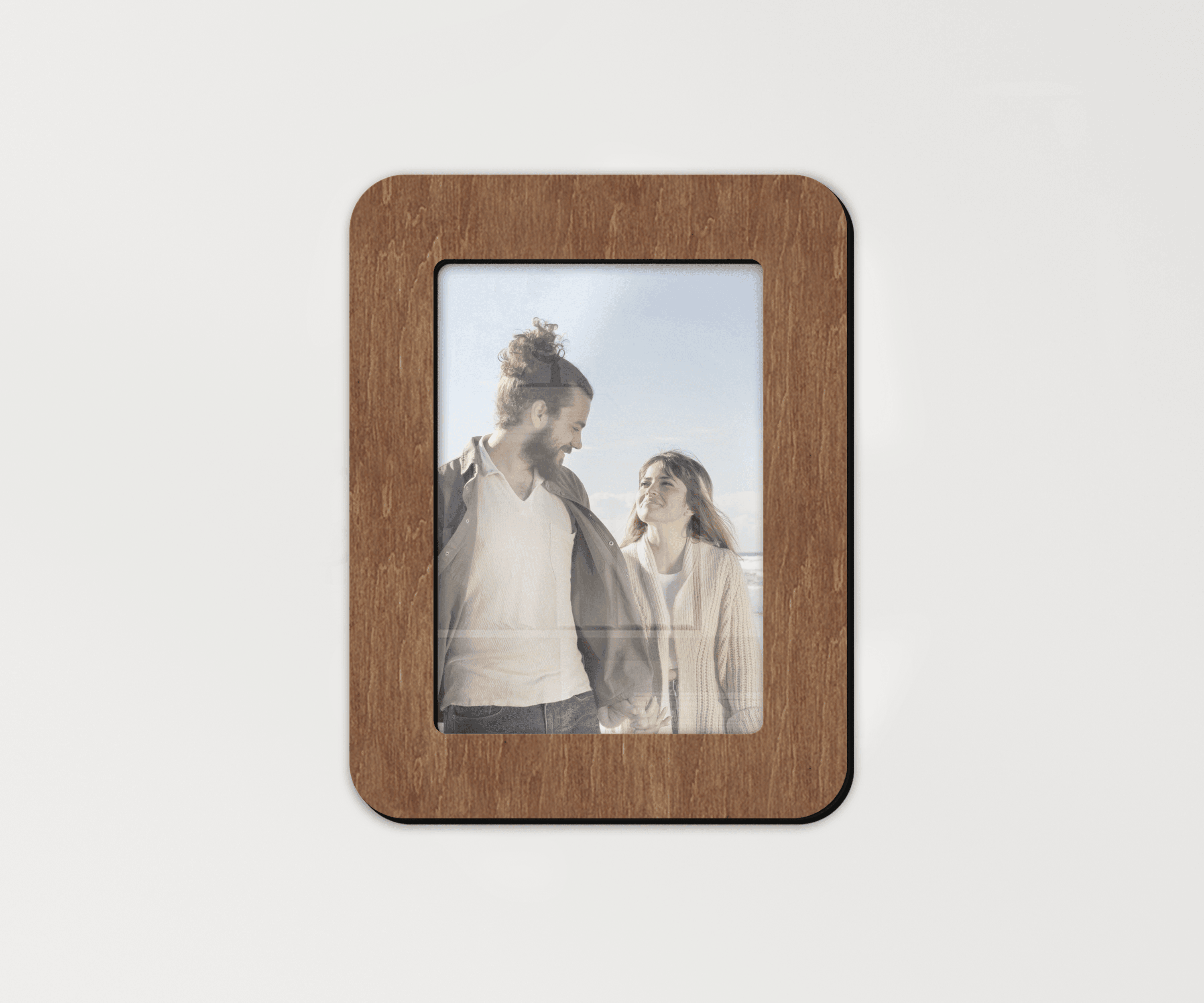 Custom Photo Frame with Rounded Edges | Wooden Picture Frames - The Frame Depot