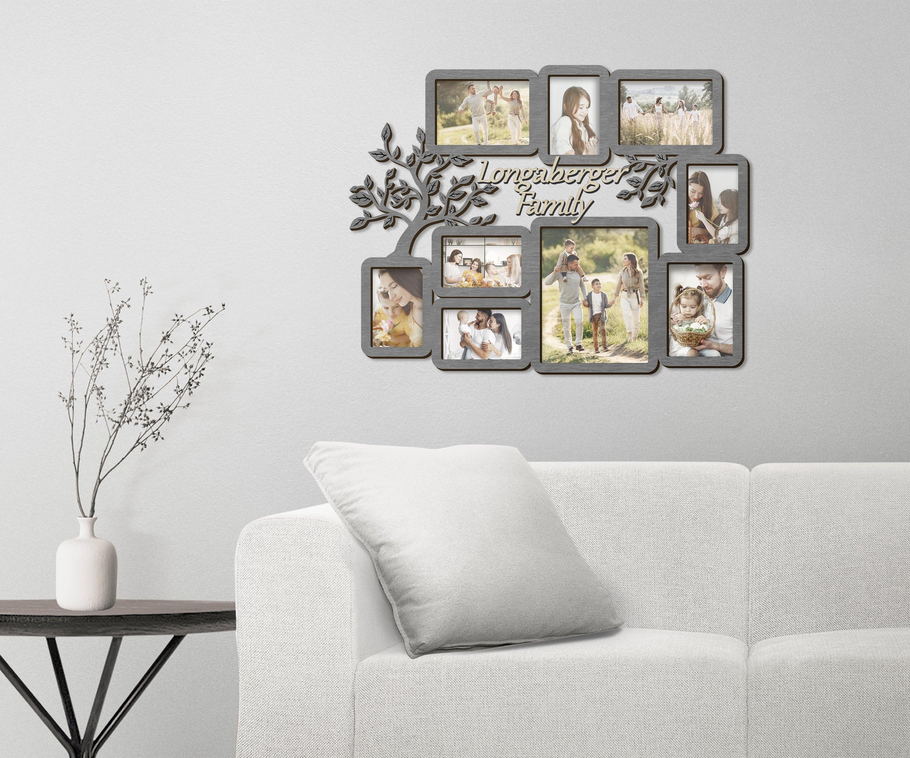 Picture Frame Collage | Personalized Family Tree | Multi Photo Frames - The Frame Depot