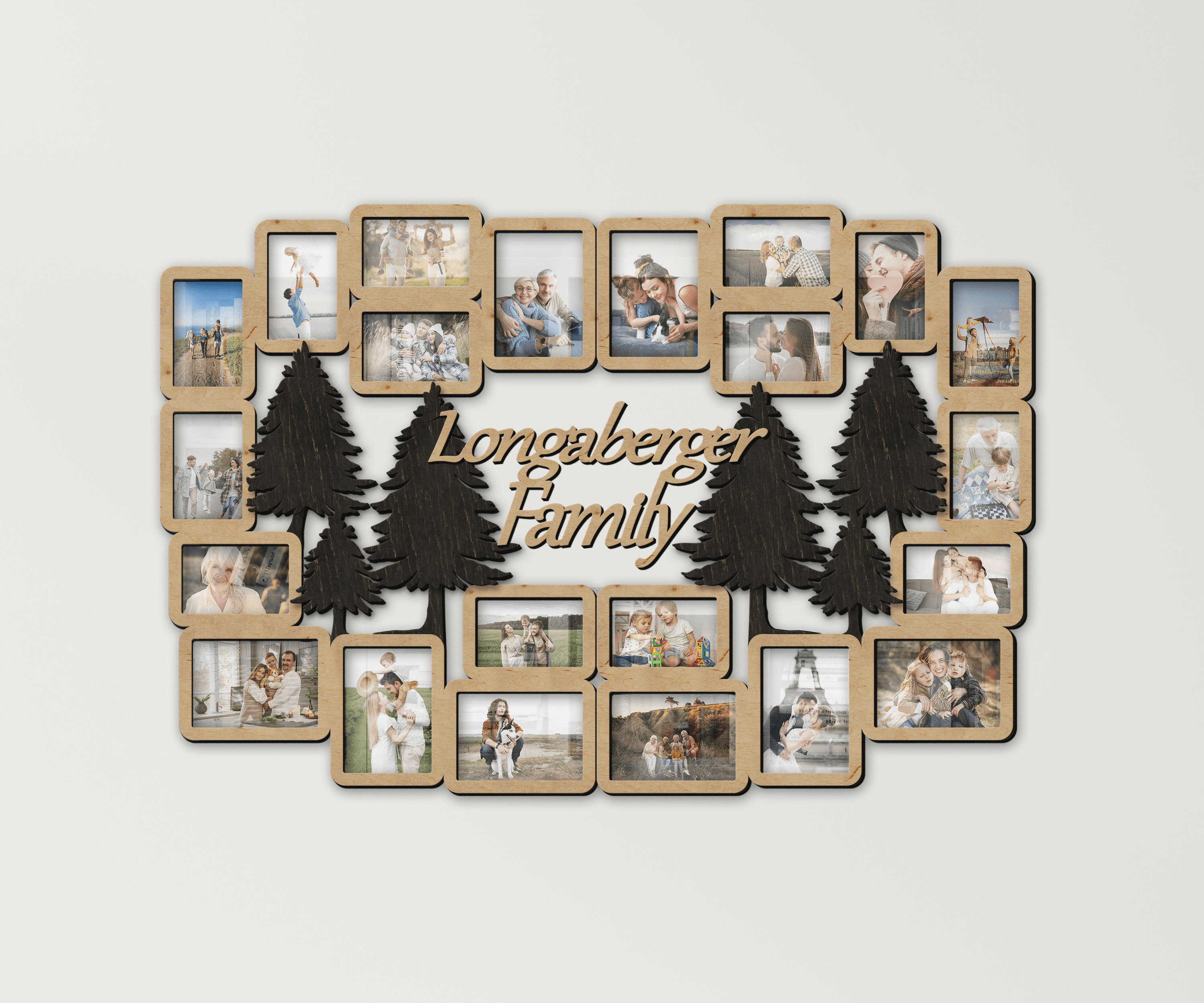 Custom extra large picture frame collage with spruce Bilderrahmen collage Big photo frames Family tree Home decor Wall art Multiple 4x6 5xCustom extra large picture frame collage with spruce Bilderrahmen collage Big photo frames Family tree Home decor Wall art Multiple 4x6 5x7