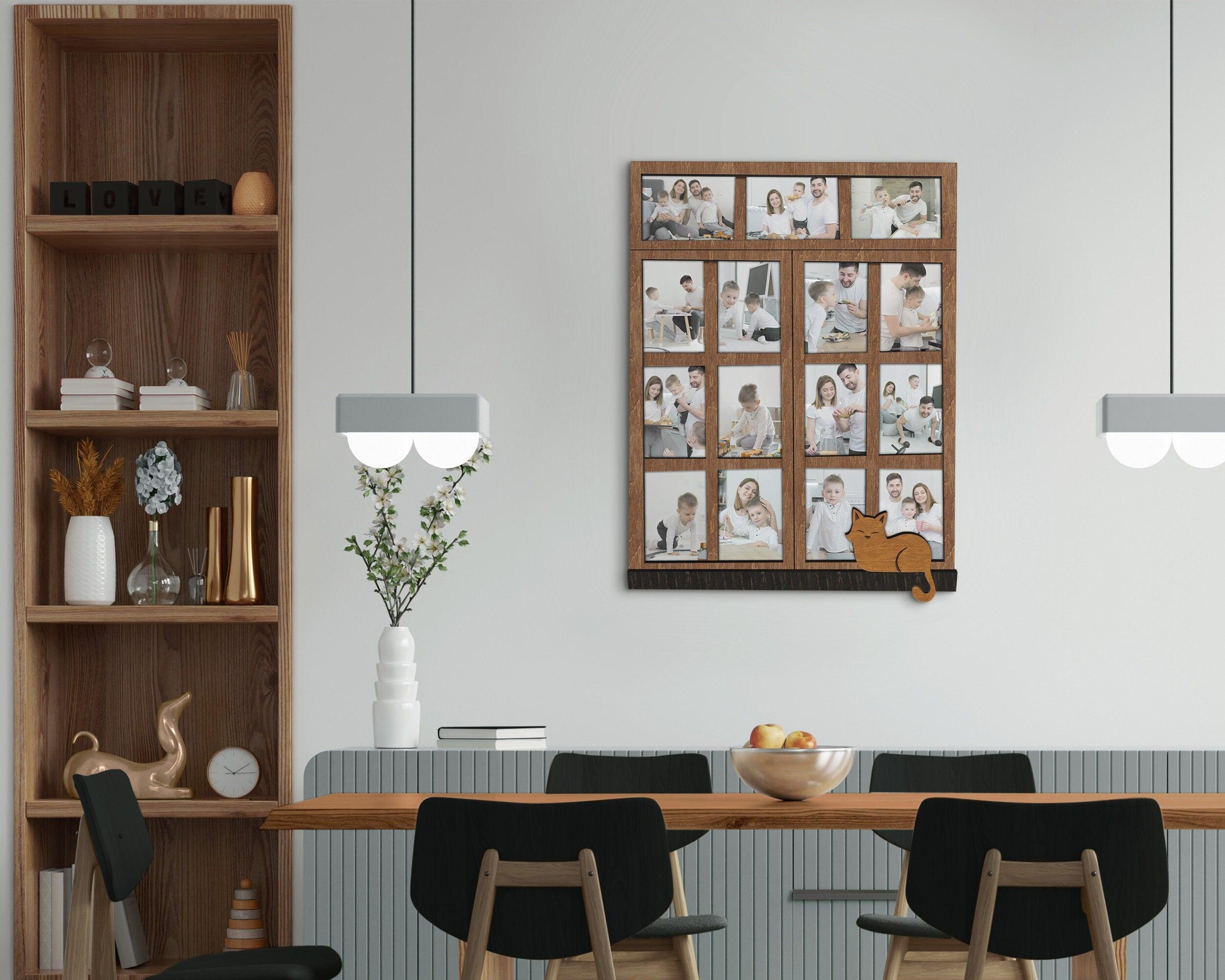Rustic Window Frame Collage | Picture Frames - The Frame Depot
