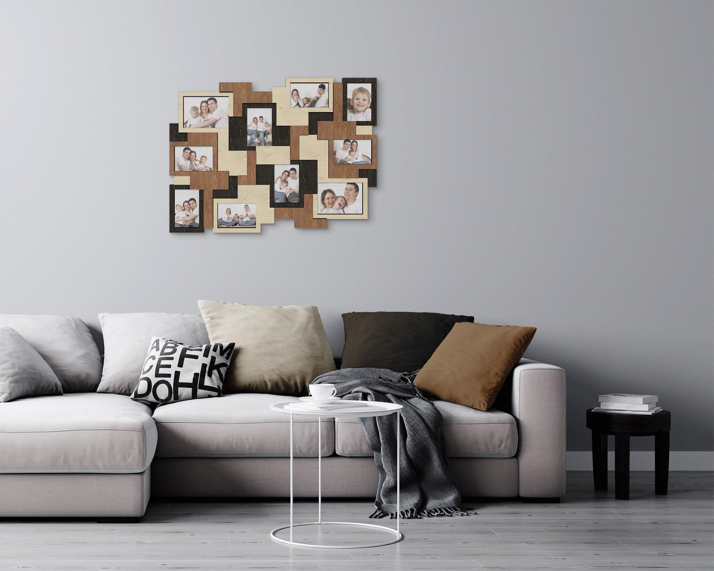 Abstract Photo Frame Collage | Custom Multi Picture Frames - The Frame Depot