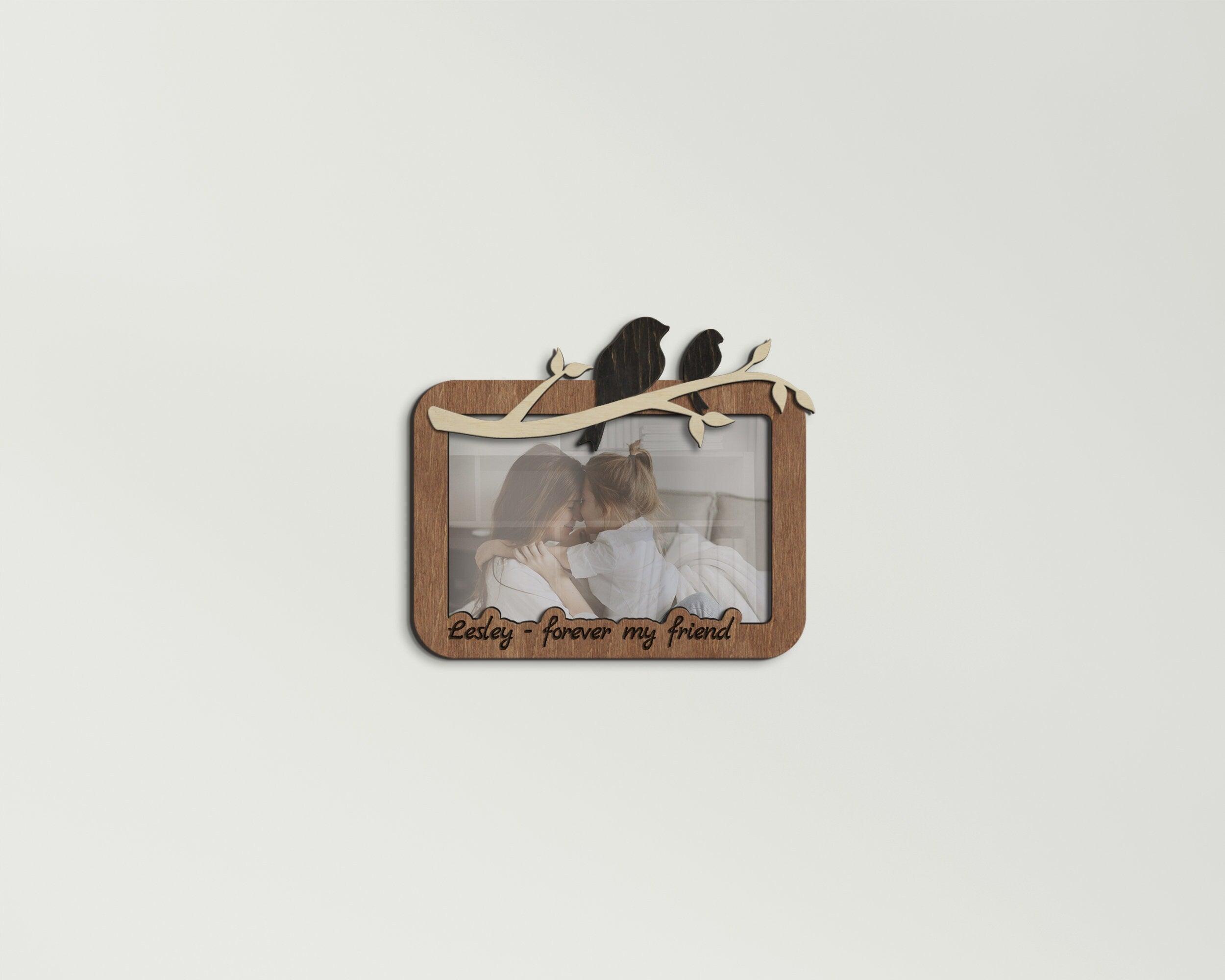 Bird-themed Photo Frame | Forever my Friend Sign - The Frame Depot