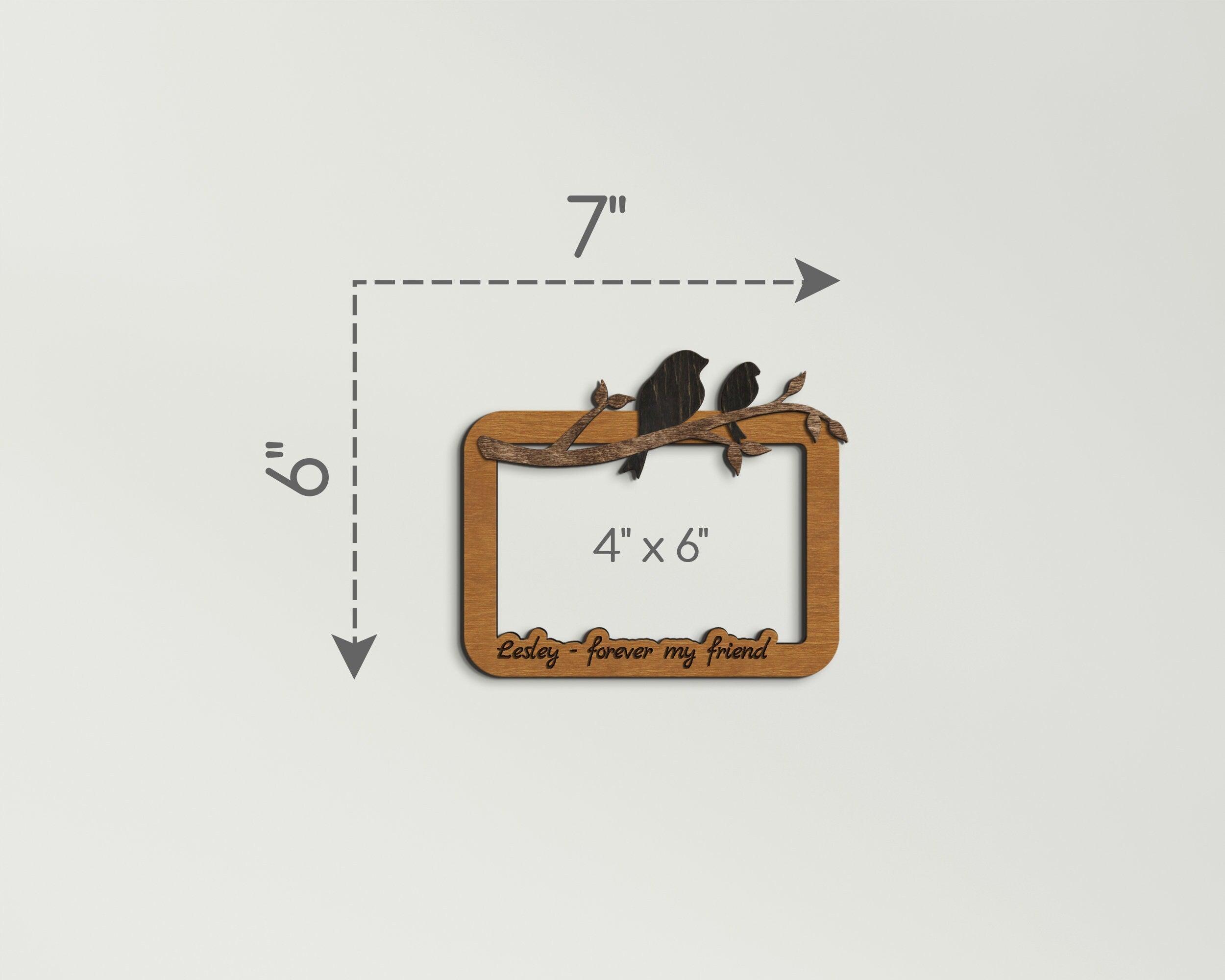 Bird-themed Photo Frame | Forever my Friend Sign - The Frame Depot