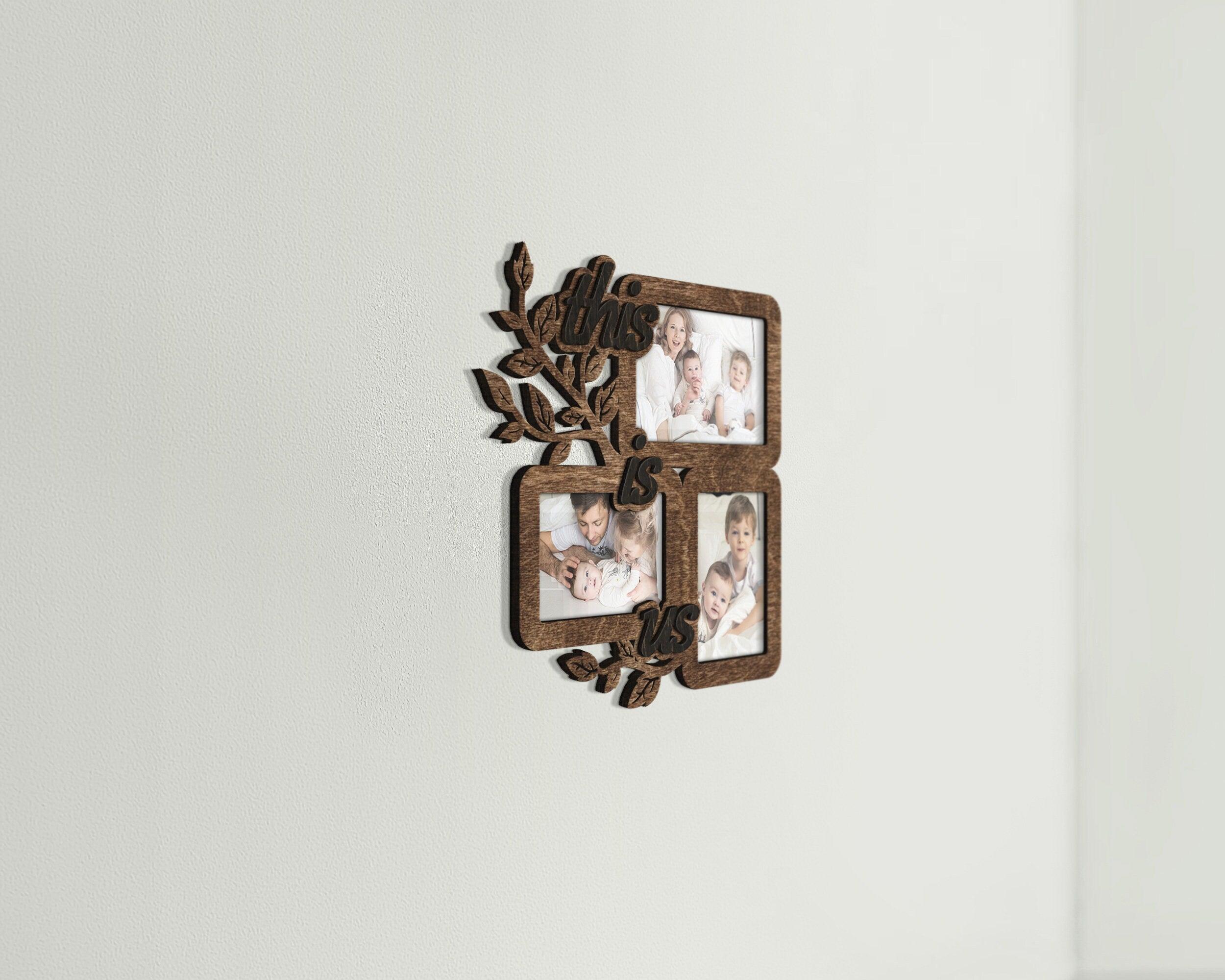 Small Family Tree | Picture Frame Collage | This is us sign | Multi photo frame - The Frame Depot