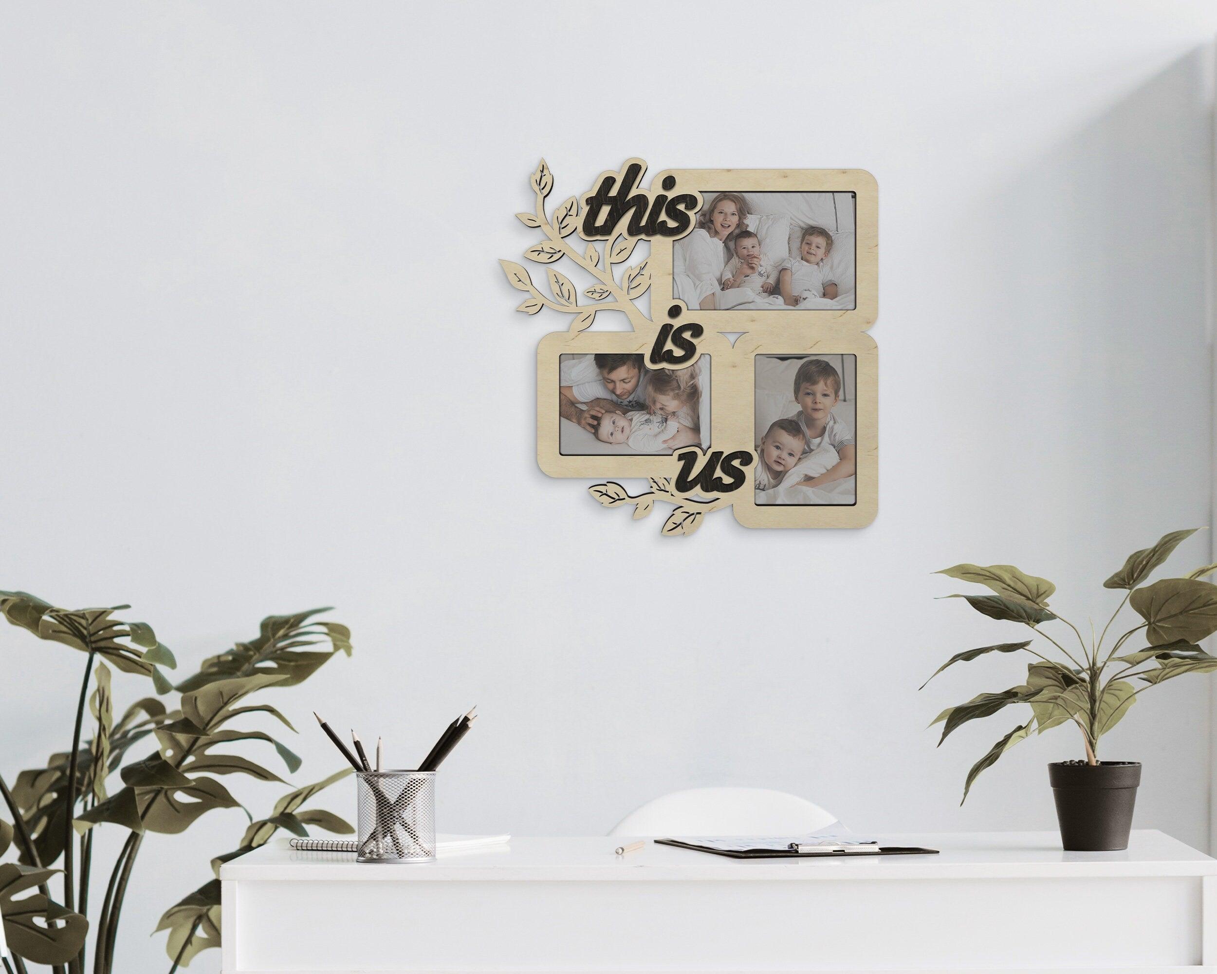 Small Family Tree | Picture Frame Collage | This is us sign | Multi photo frame - The Frame Depot