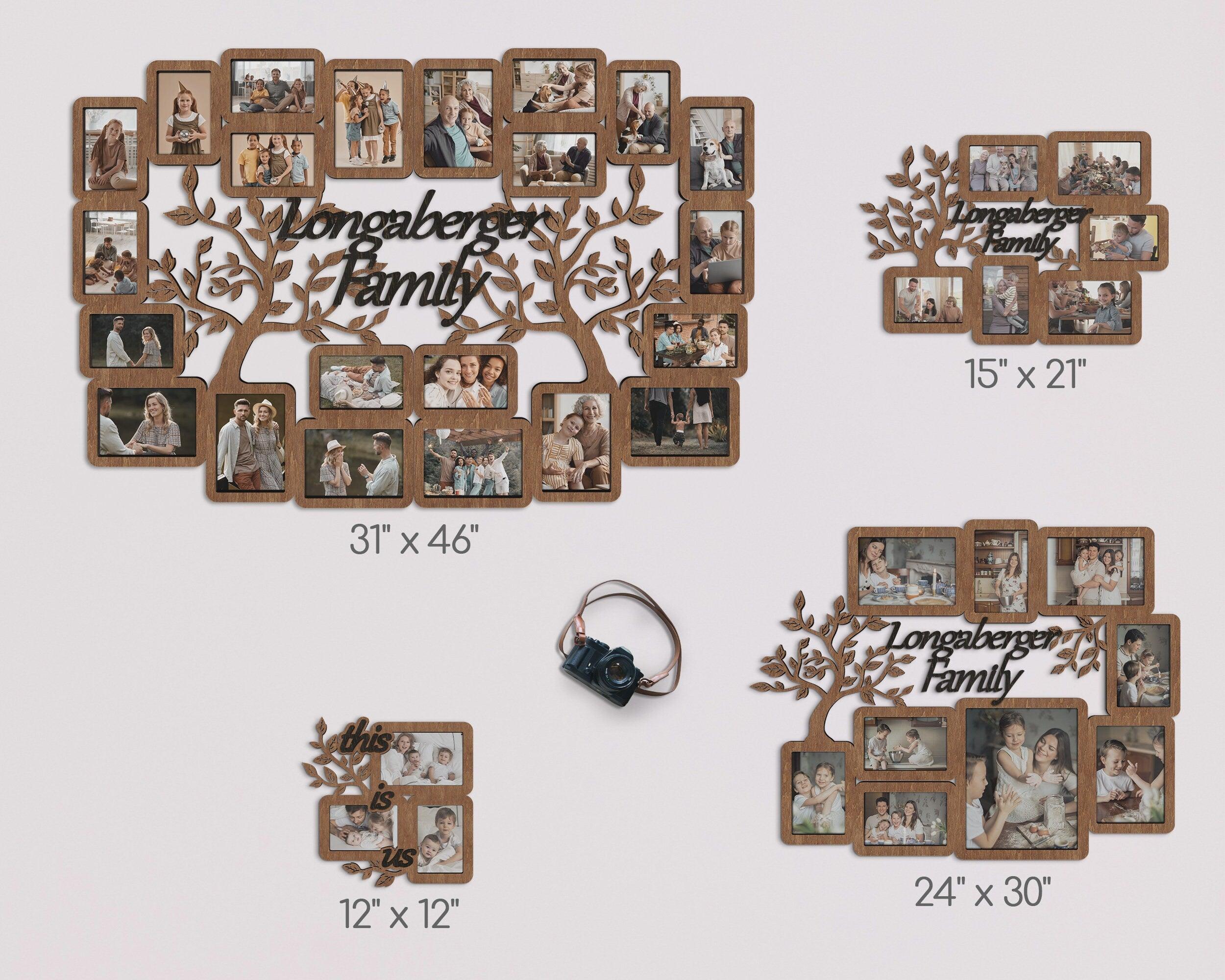 Small Family Tree | Picture Frame Collage | This is us sign | Multi photo frame - The Frame Depot