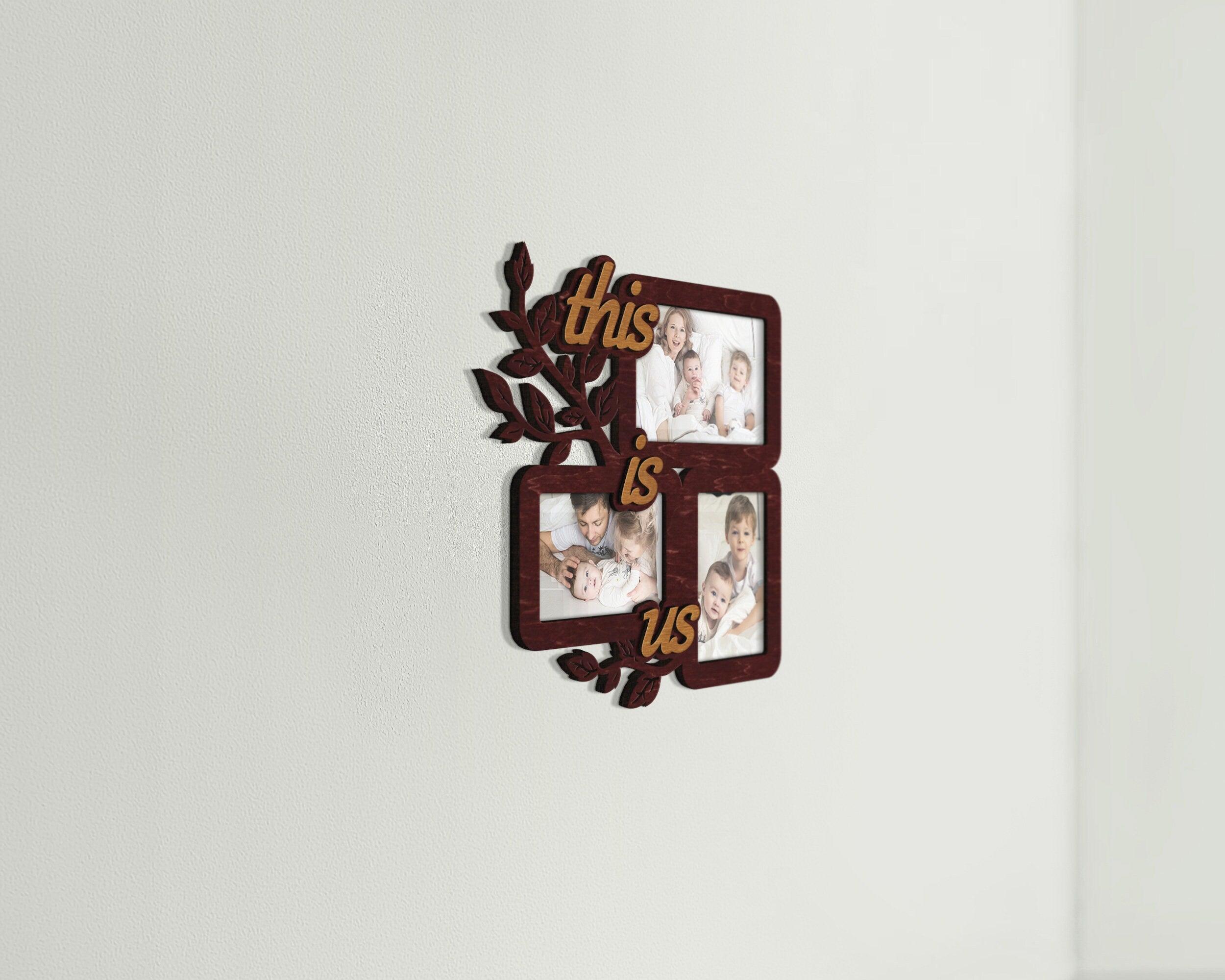 Small Family Tree | Picture Frame Collage | This is us sign | Multi photo frame - The Frame Depot