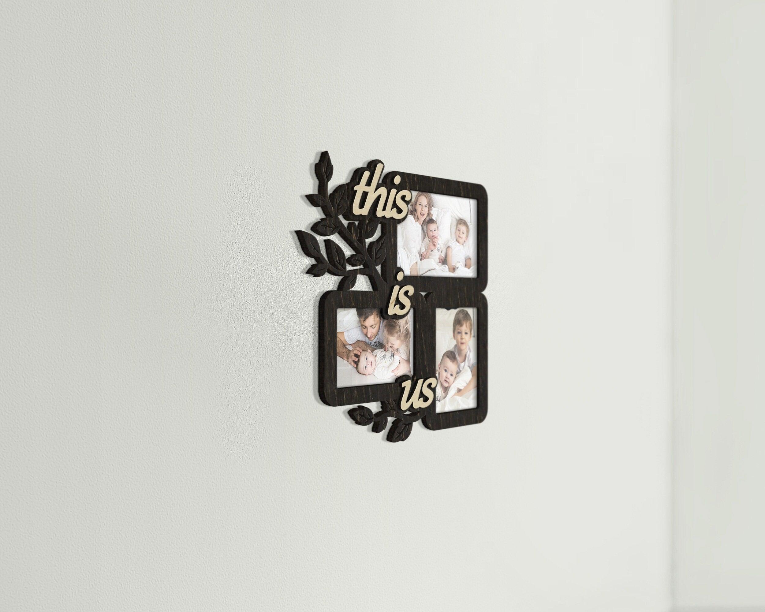 Small Family Tree | Picture Frame Collage | This is us sign | Multi photo frame - The Frame Depot