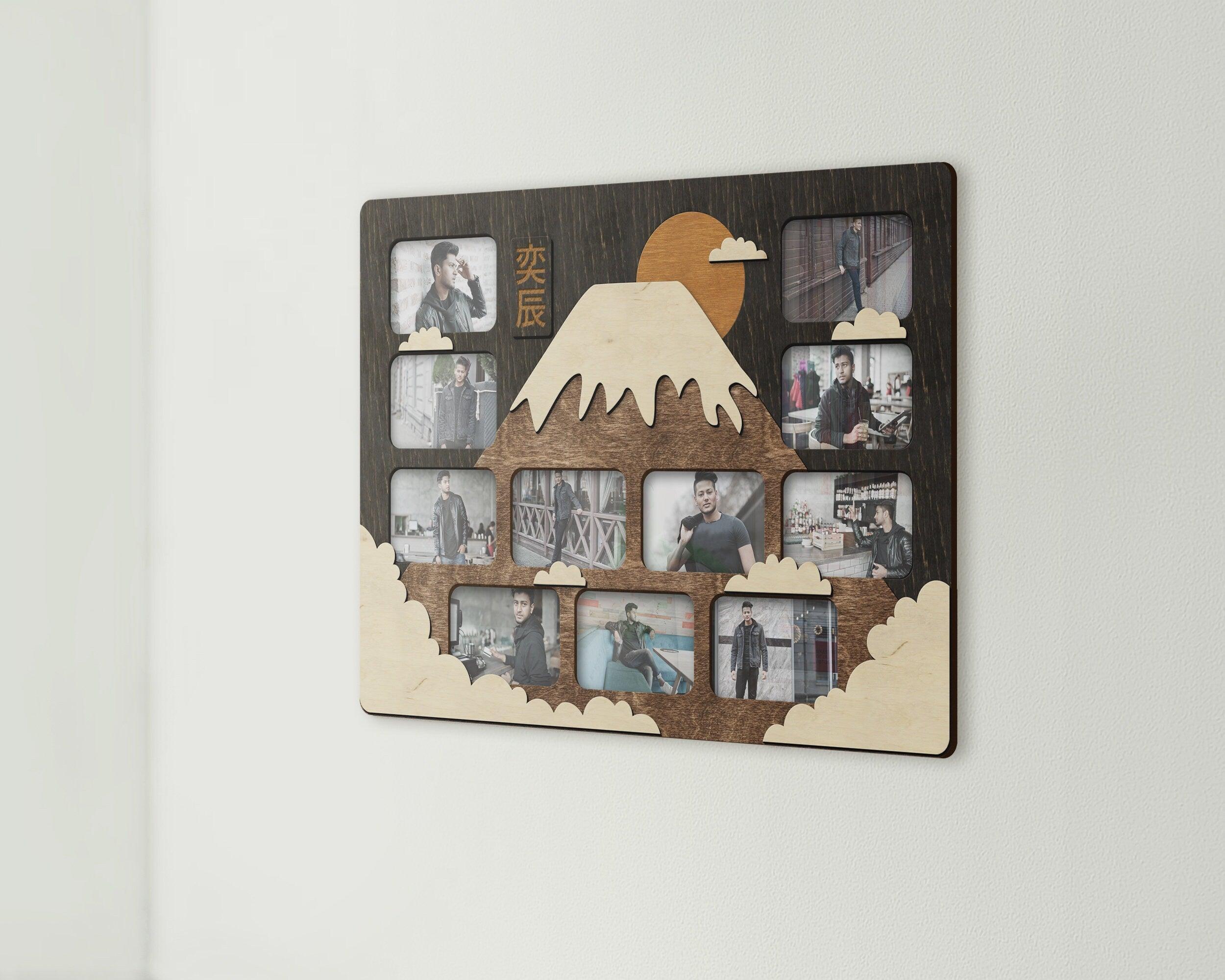 Mount Fuji Picture Frame Collage | Asian Wall Decor - The Frame Depot