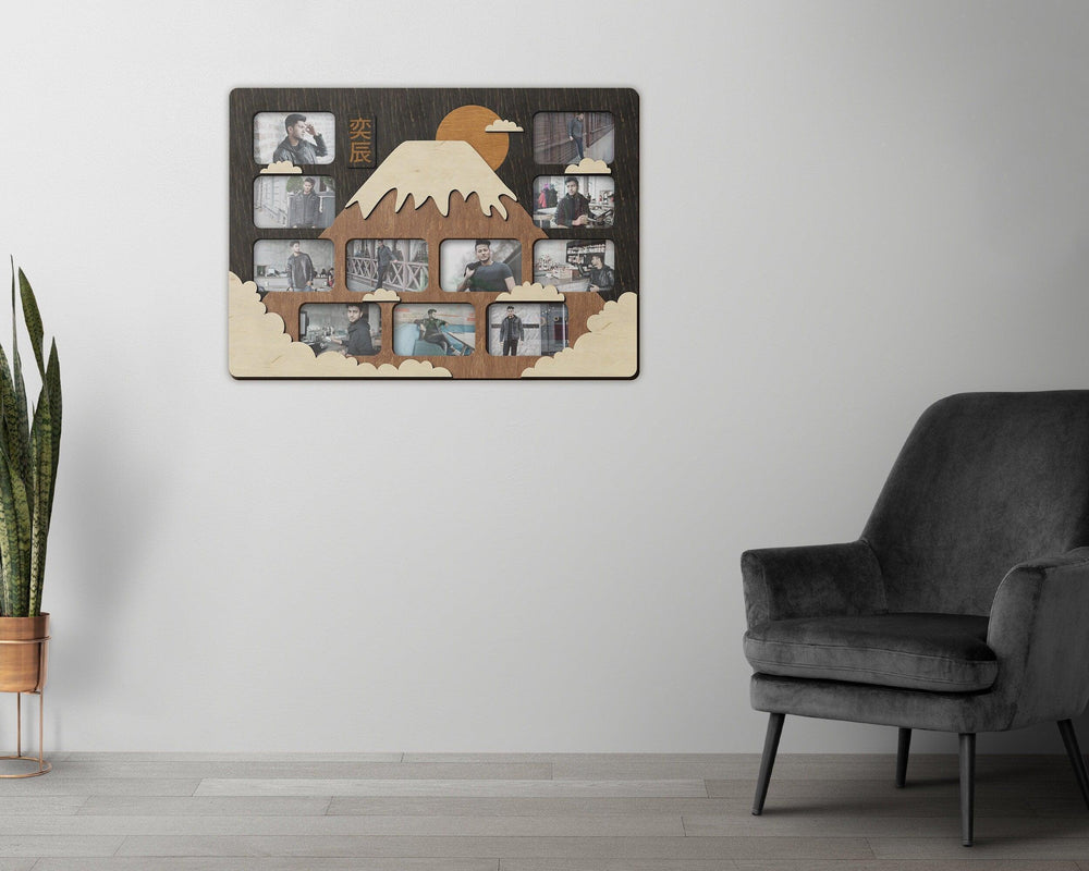 Buy Mount Fuji Picture Frame | Asian Wall Decor Photo Frame Collage